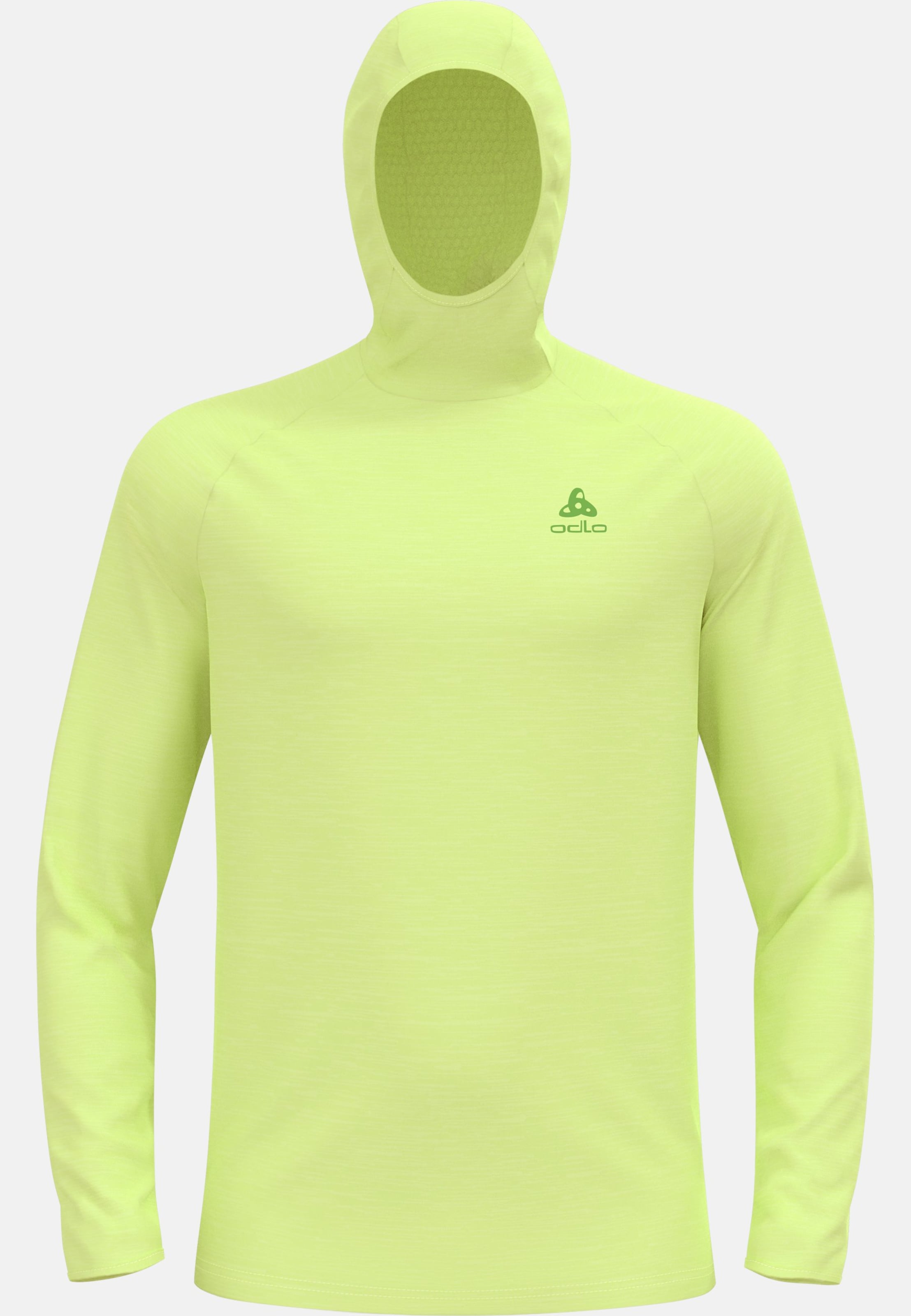 Odlo Run Easy Mid Layer Hoody für Herren, XXL, grün