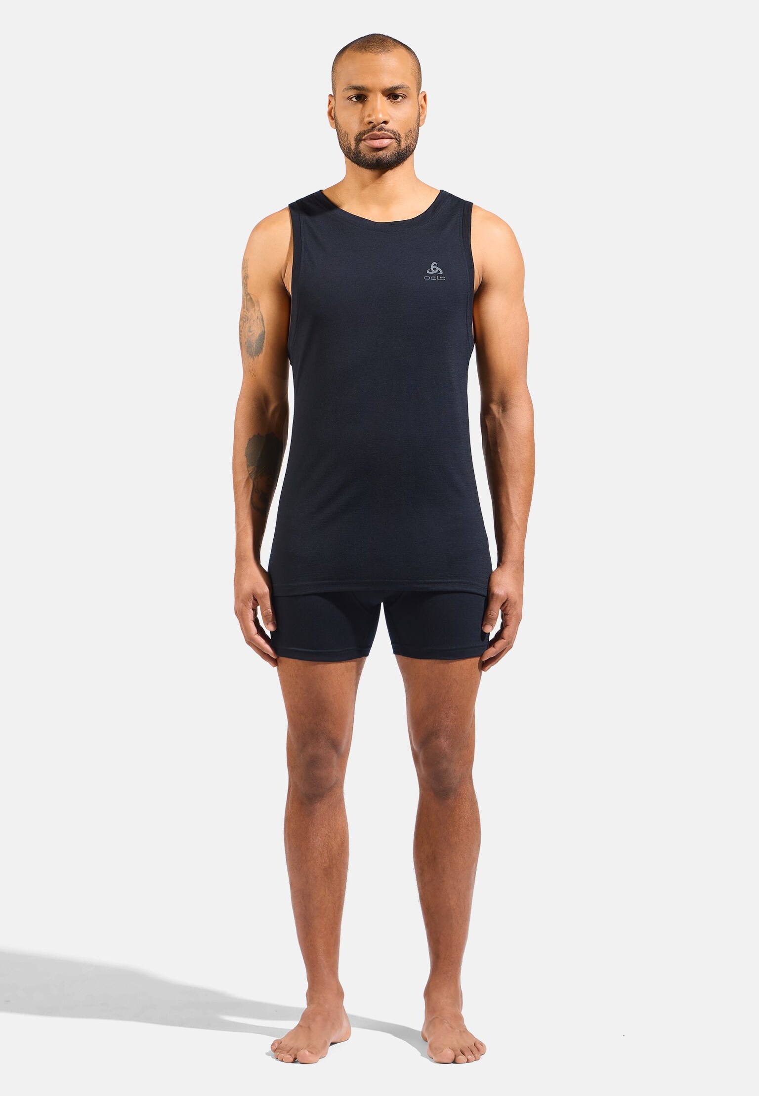 Natural Merino 160 baselayer singlet met ronde hals