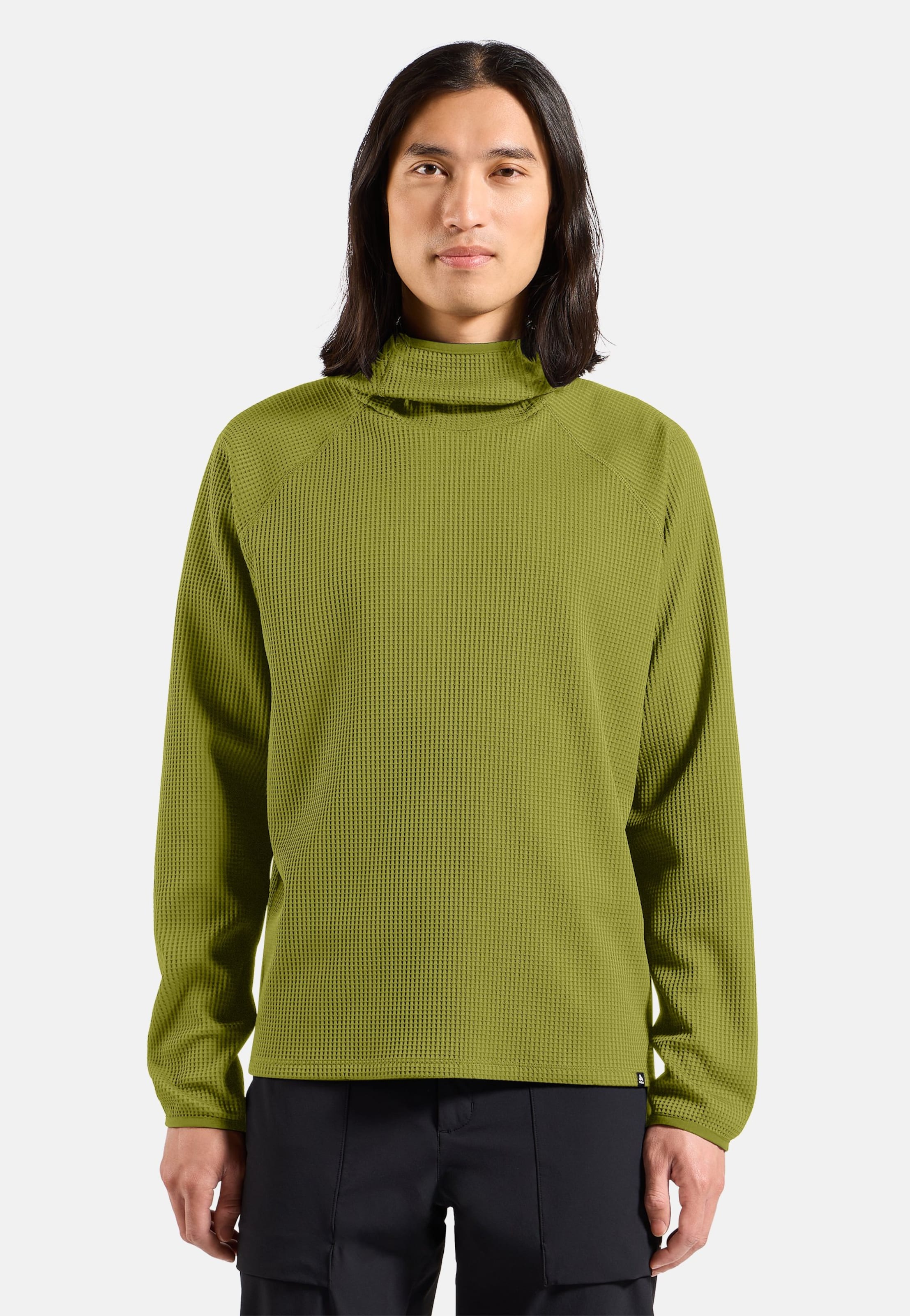 Odlo Cubic Hoodie für Herren - Wandern, Training - grün, M