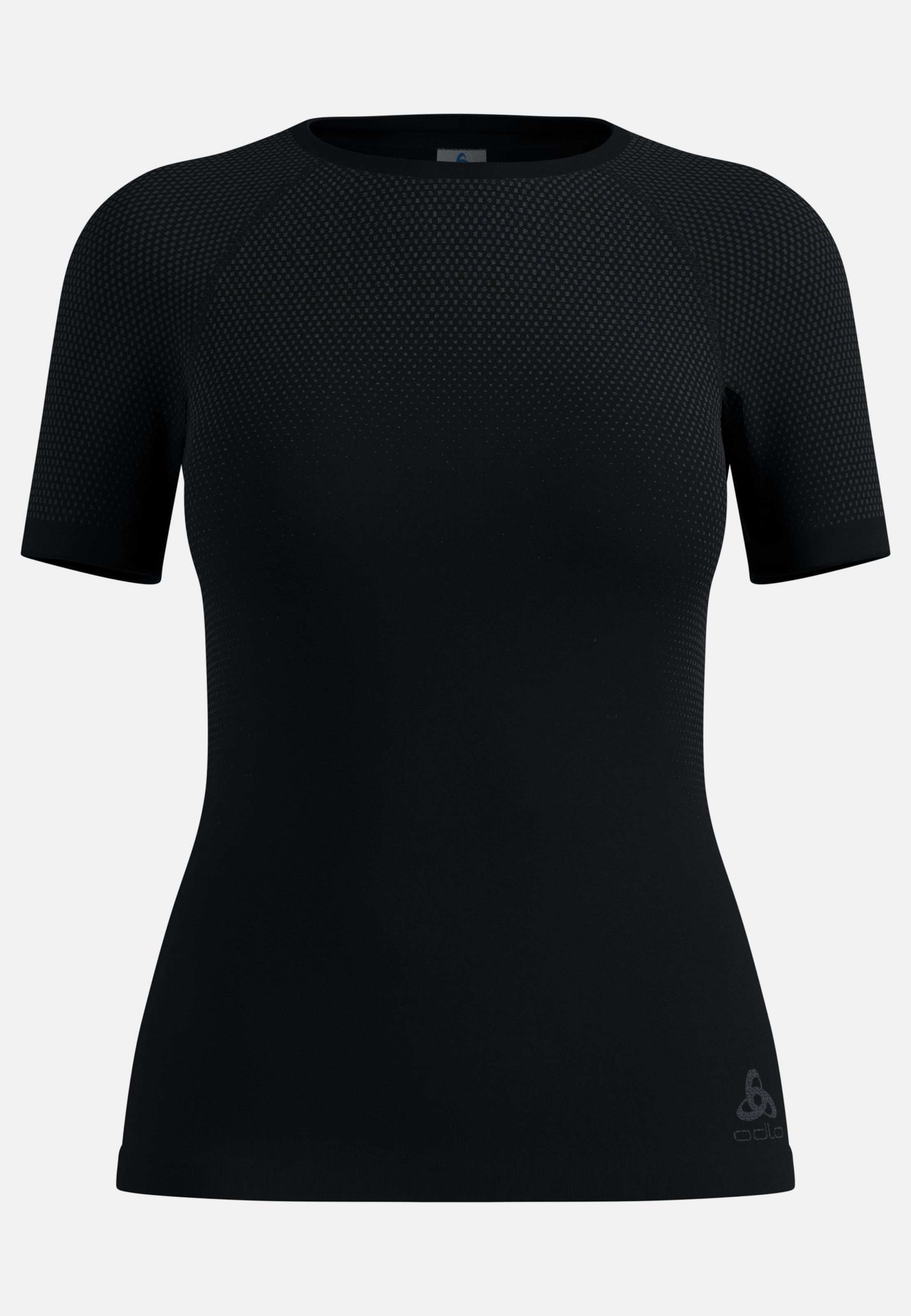 Odlo Kurzärmeliges Performance Light Base-Layer-Shirt für Damen, M, schwarz