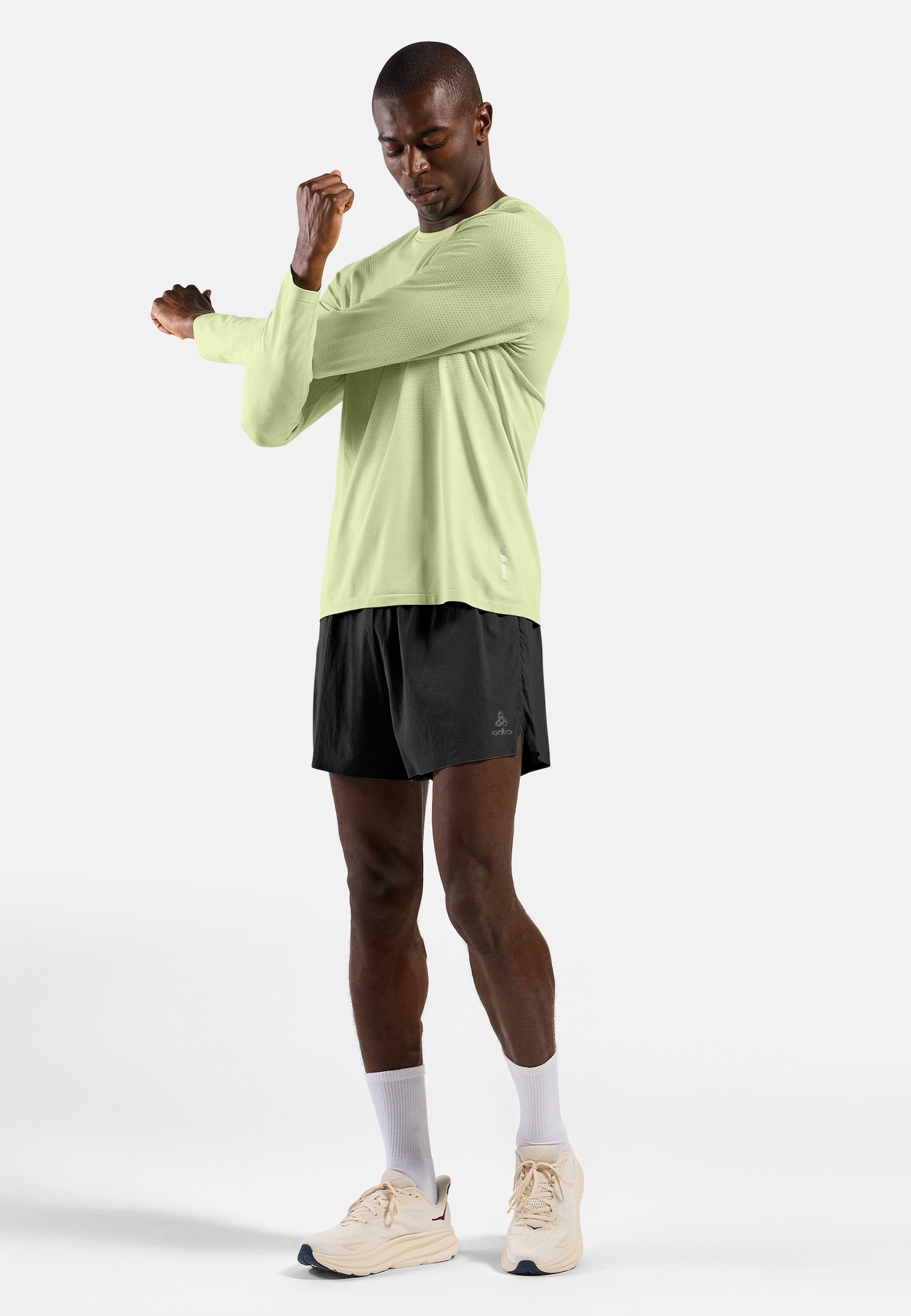 Essential Seamless Hardloop Shirt met Lange Mouwen