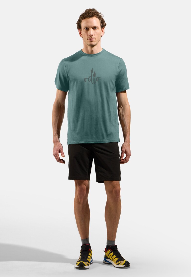 Ascent merino 160 tree logo t-shirt