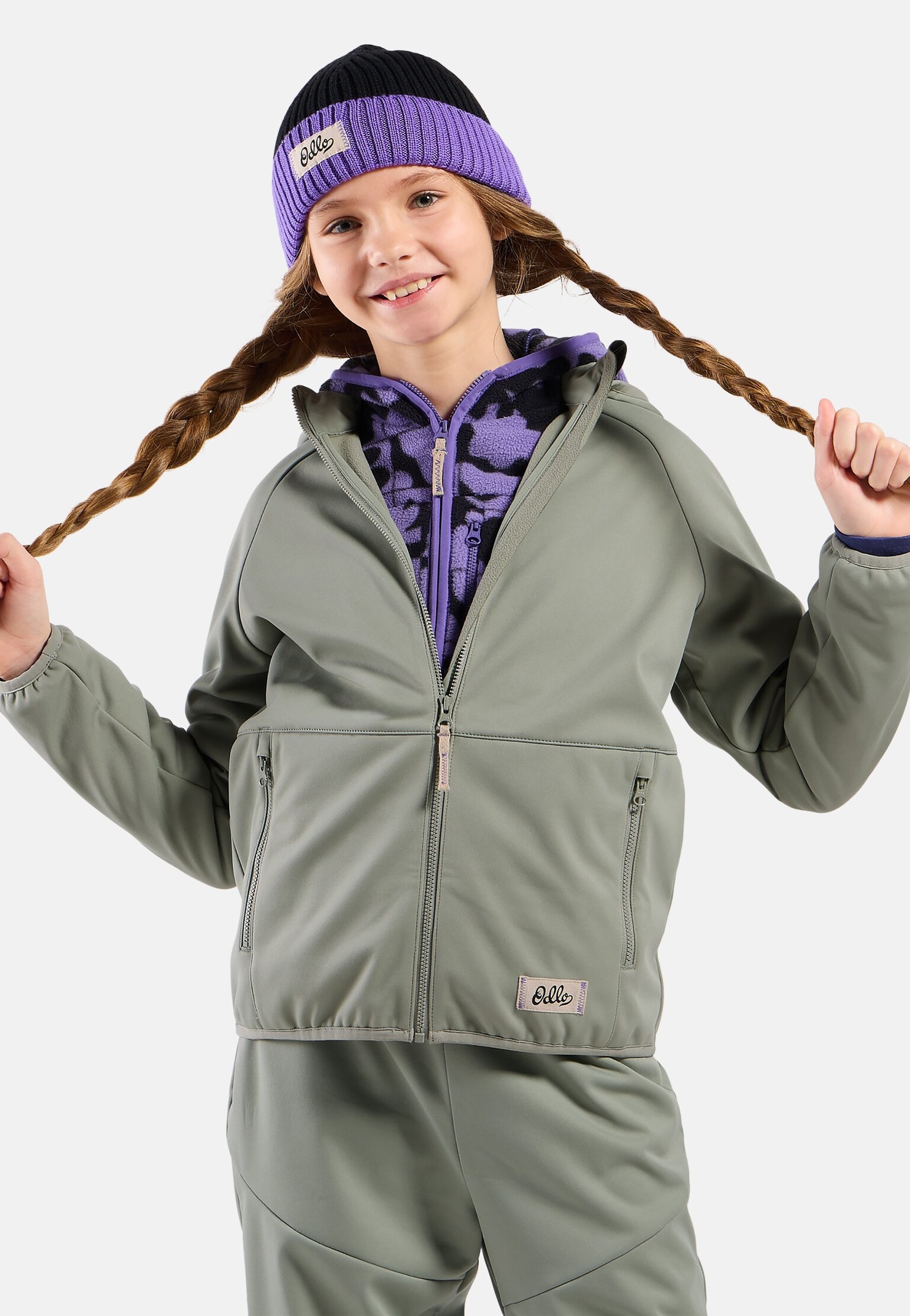 Veste à capuche coupe-vent de la collection Adventurer