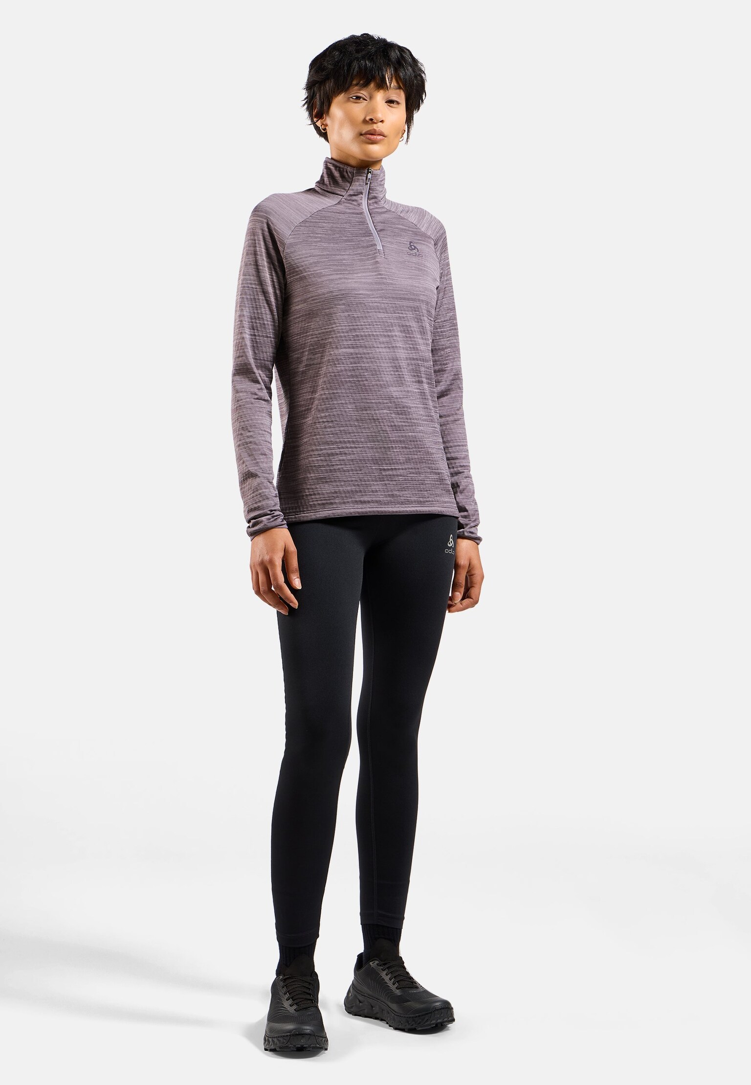 The women's Run Easy half-zip mid layer top