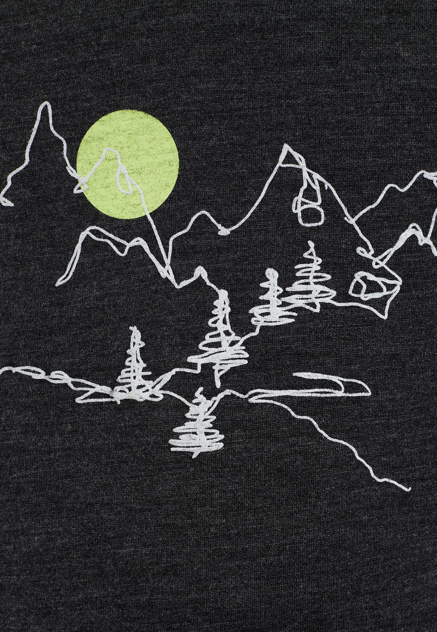 The WeAct kids' collection merino print Warm long sleeve t-shirt
