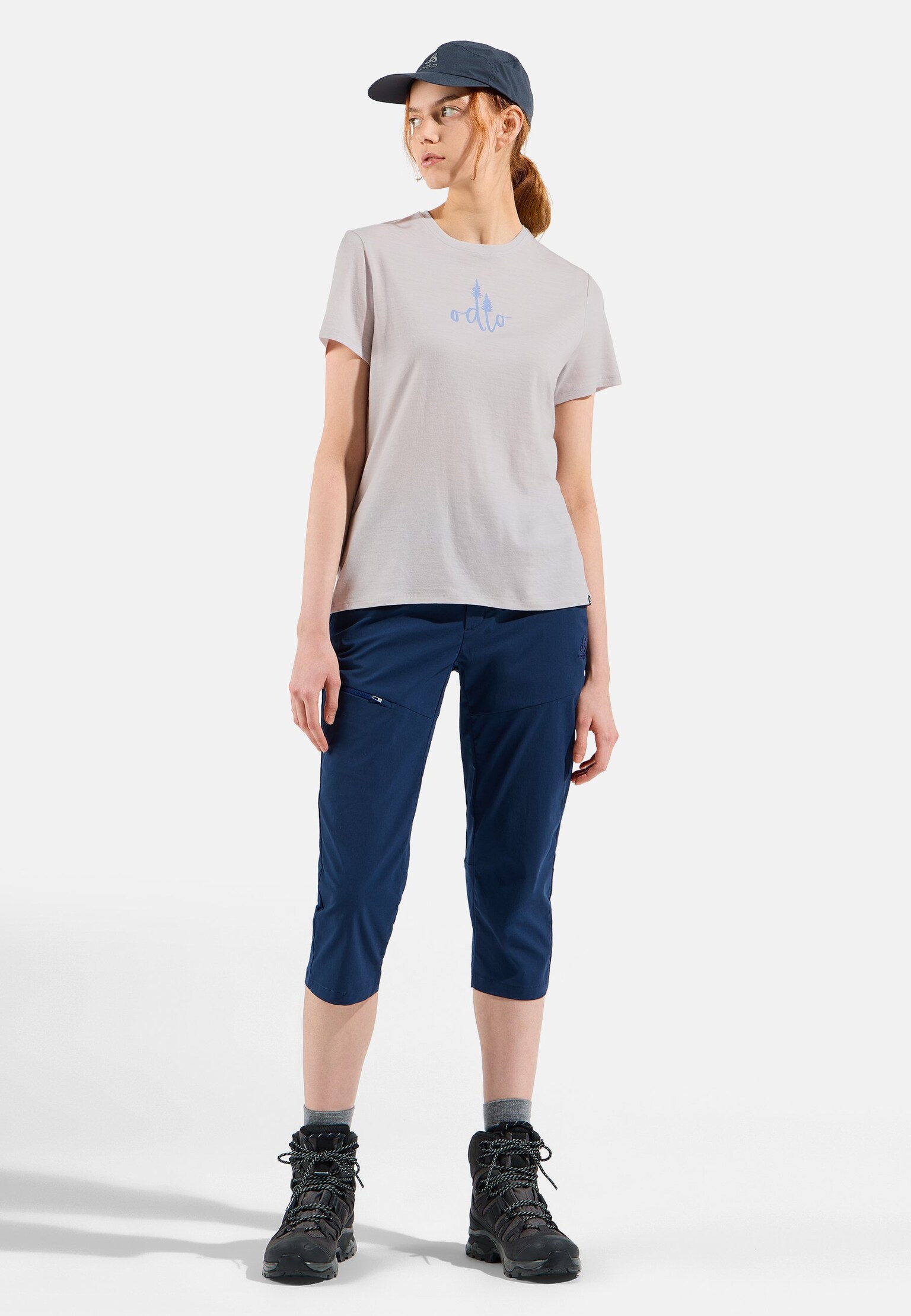 Ascent Merino 160 T-Shirt mit Baum-Logo