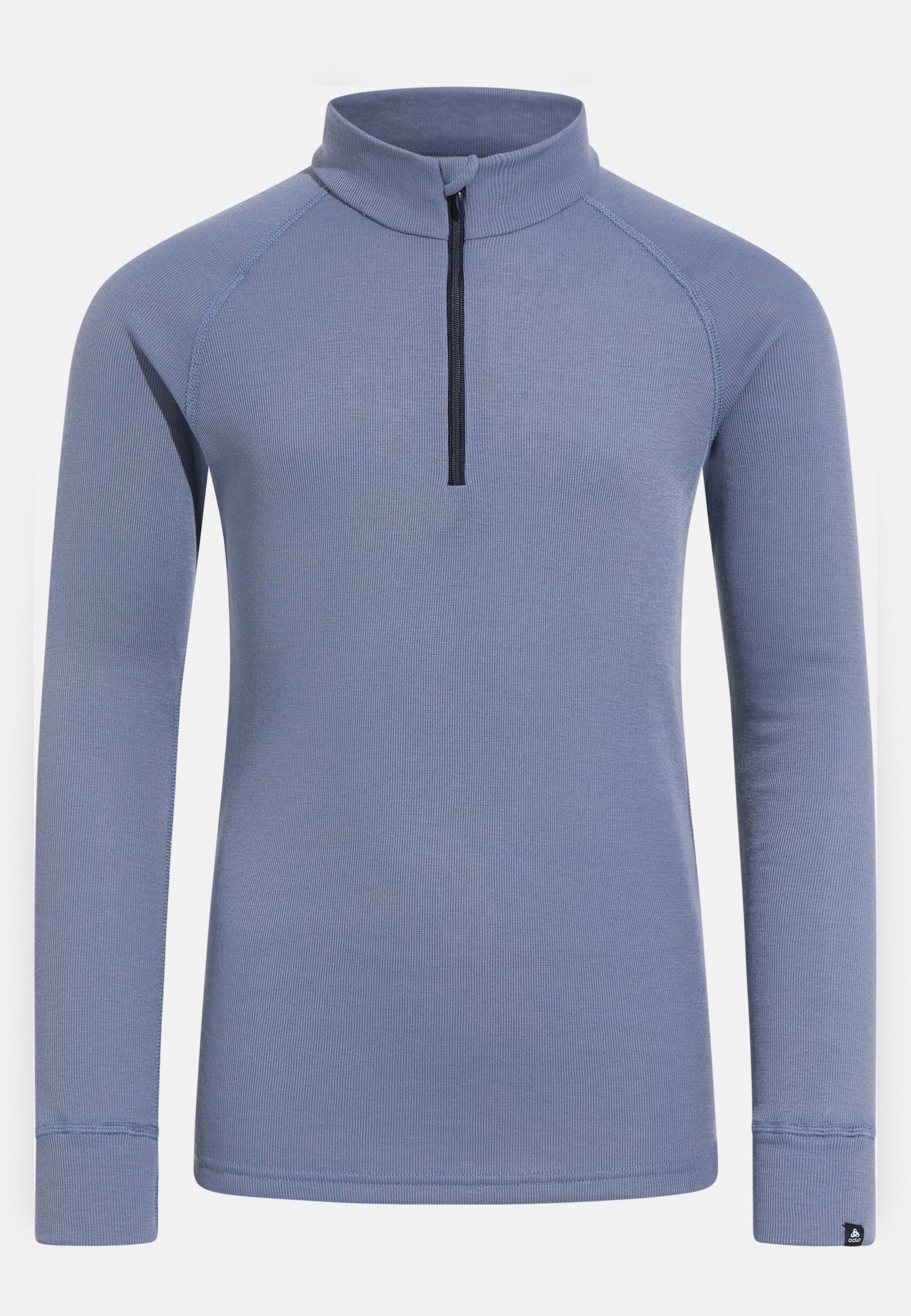 Odlo Active Warm Base Layer Half-Zip für Kinder - Wandern, Ski & Snow - grau, 140