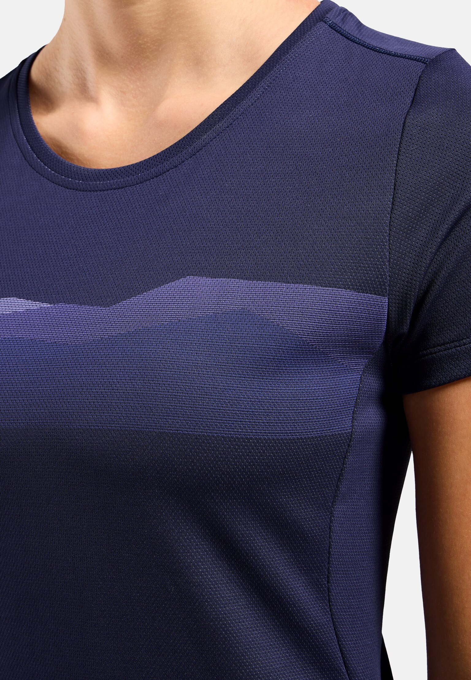 F-Dry T-Shirt mit Bergkamm-Print