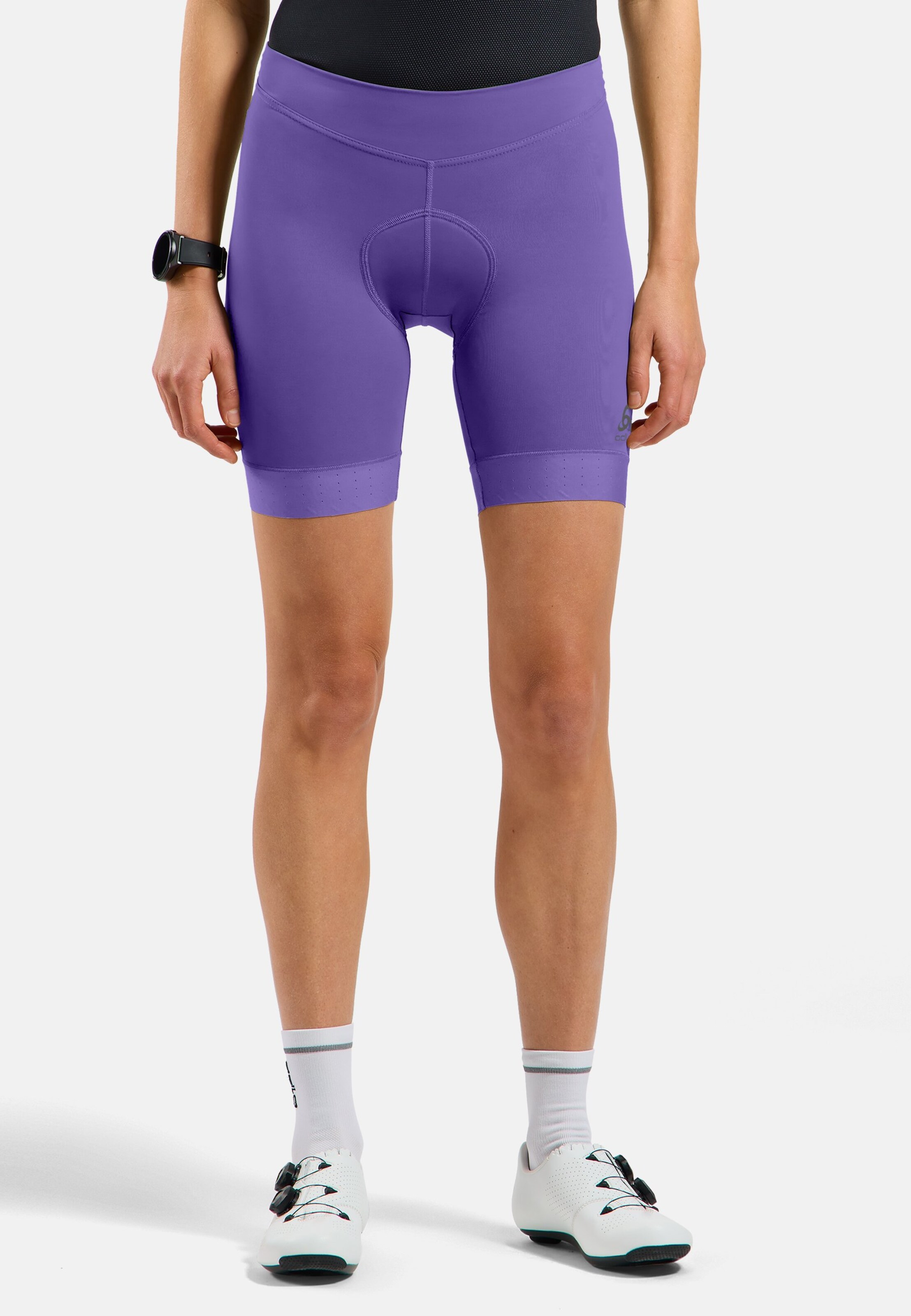 Odlo Zeroweight Radshorts für Damen, XS, lila