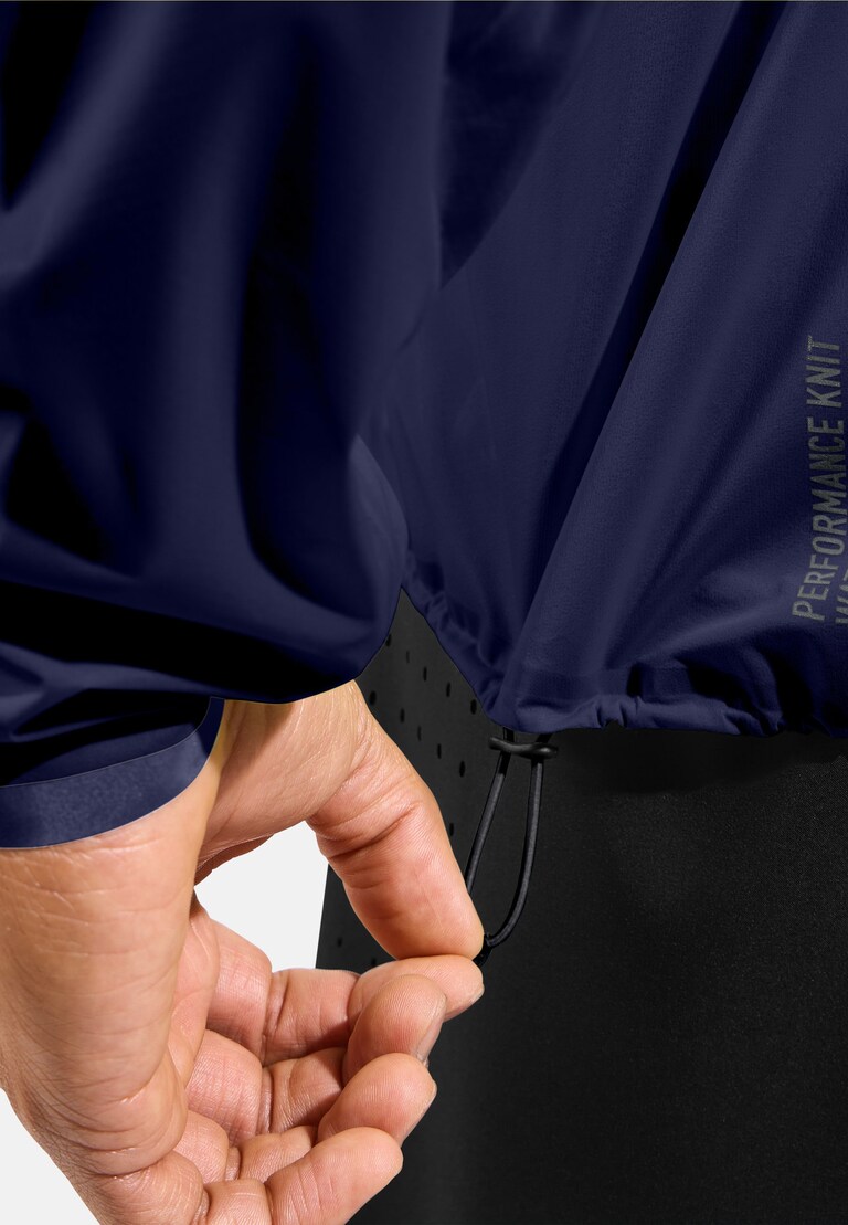 The Zeroweight Dual Dry Performance Knit waterproof running jacket