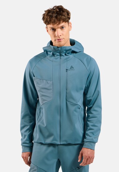 Winddichte Zeroweight X-Warm Langlaufjacke