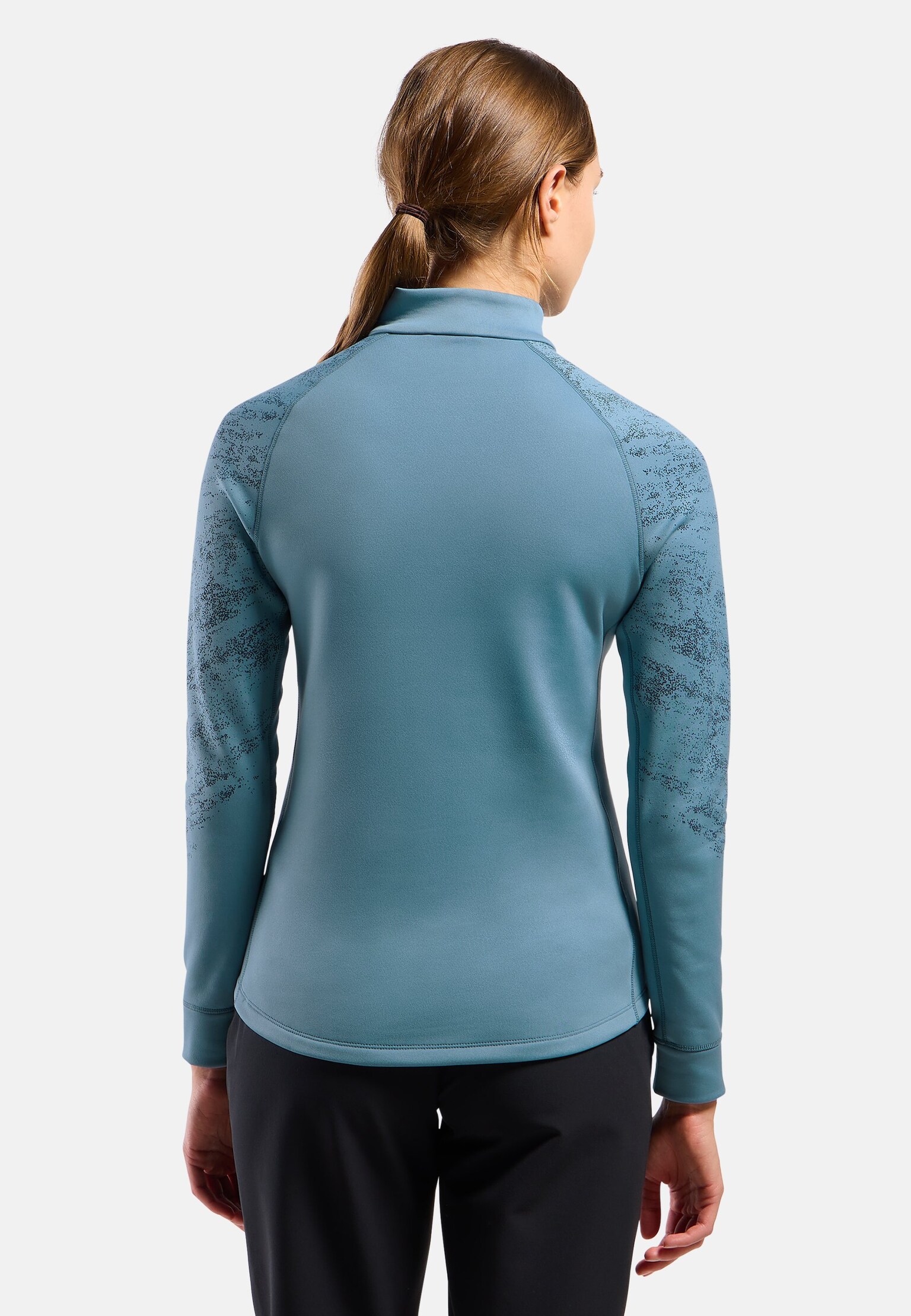 Berra Mid Layer mit Halbreissverschluss und Print
