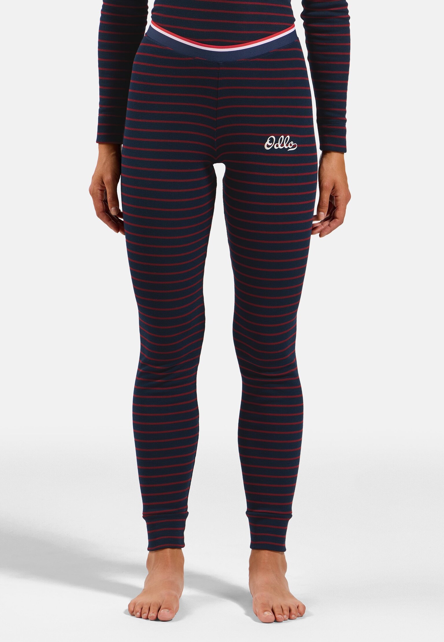 The Active Warm Originals striped base layer bottoms