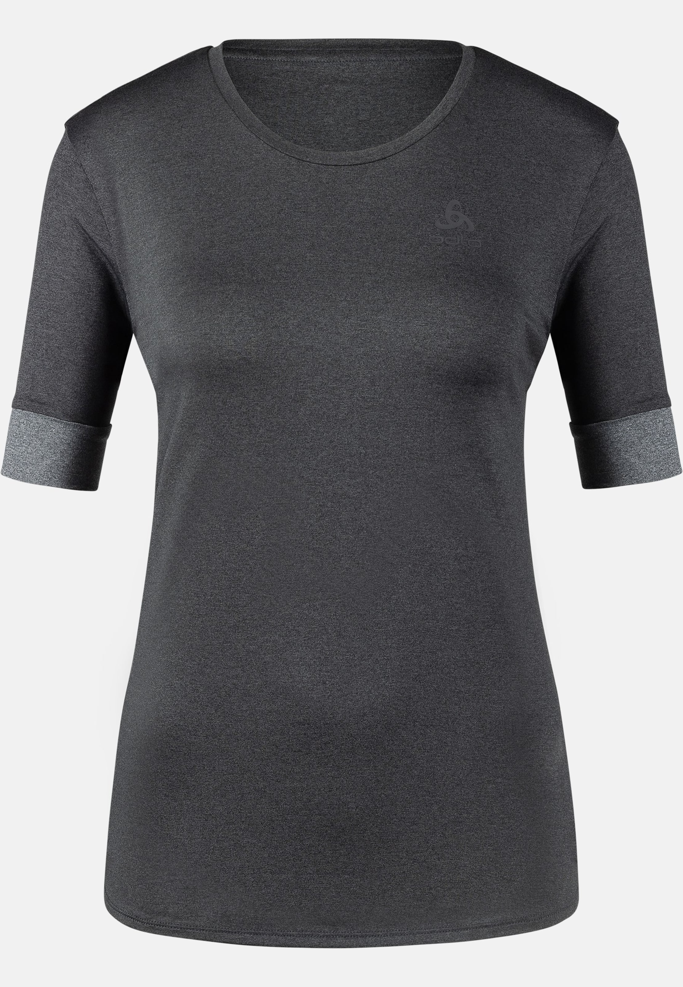 Odlo Run Easy Laufshirt mit Rundhalsausschnitt für Damen - Running - grau, S