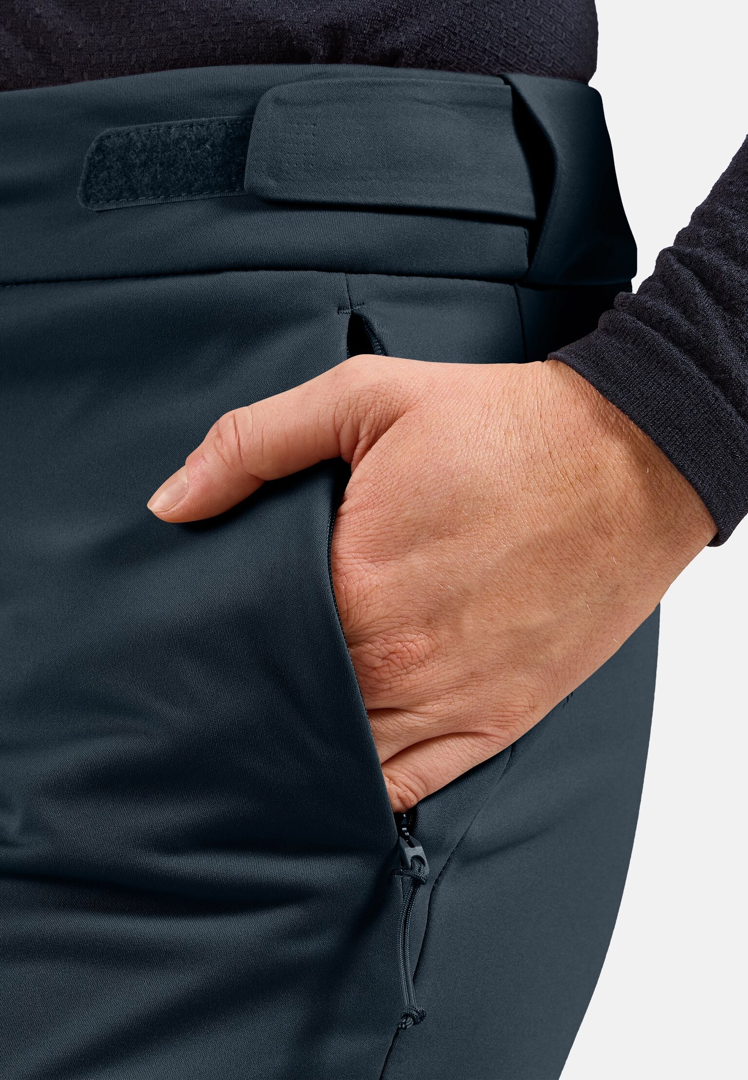 Winddichte Zeroweight X-Warm 3/4-Hose