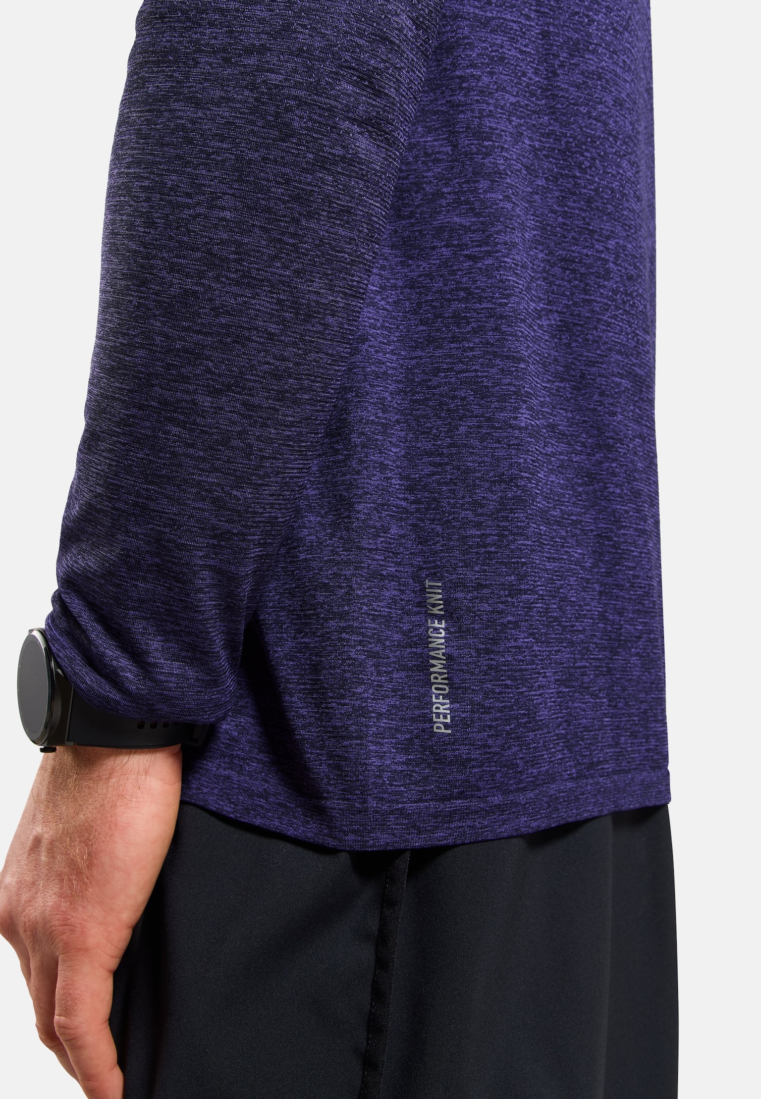 Essential Seamless Hardloop Shirt met Lange Mouwen