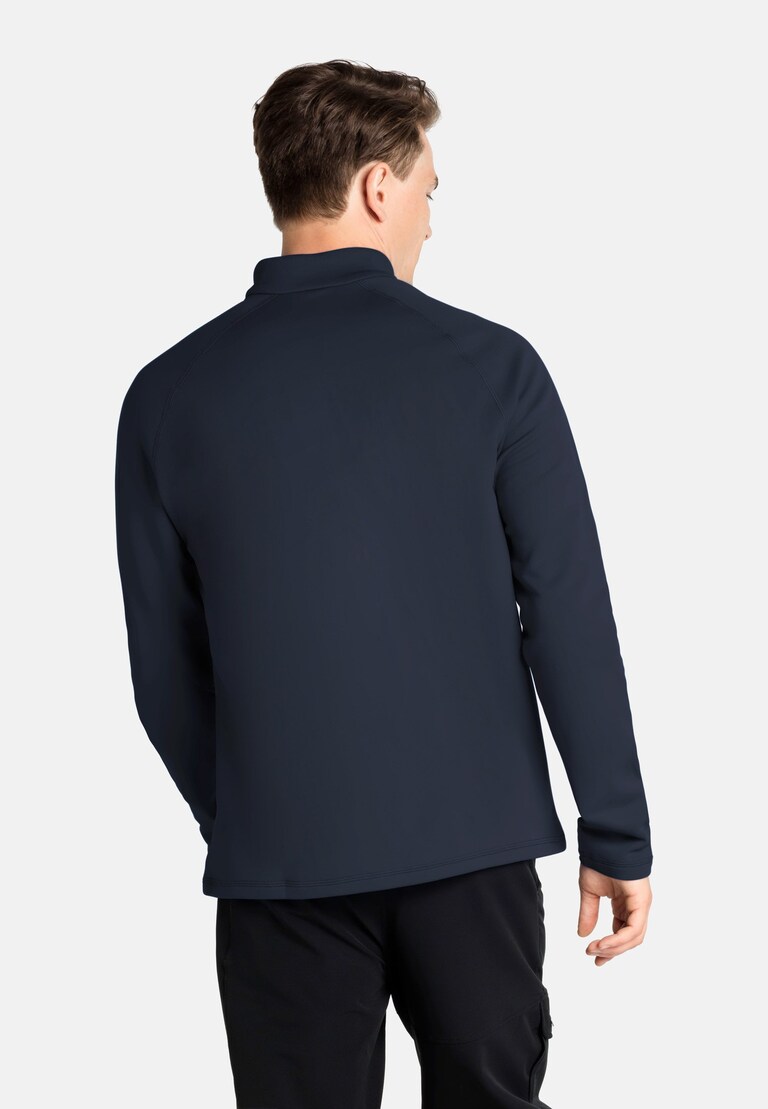 The Besso long sleeve half-zip mid layer