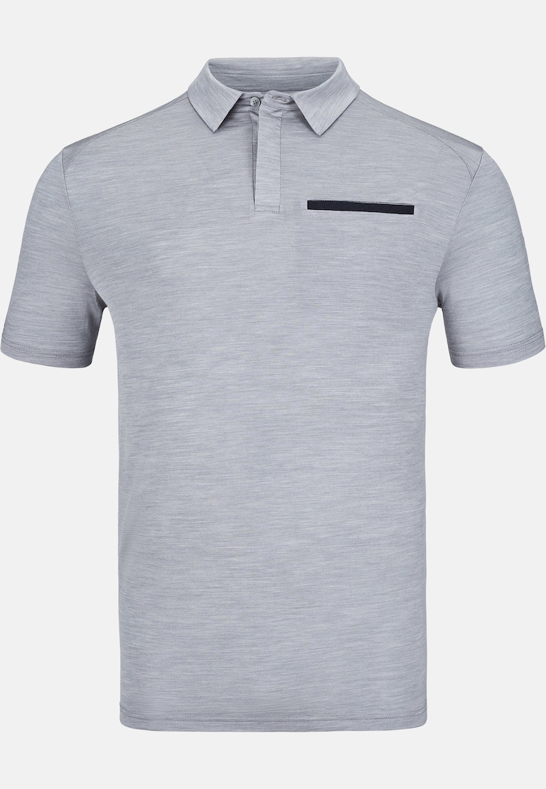 The Essentials Performance Wool 130 polo shirt