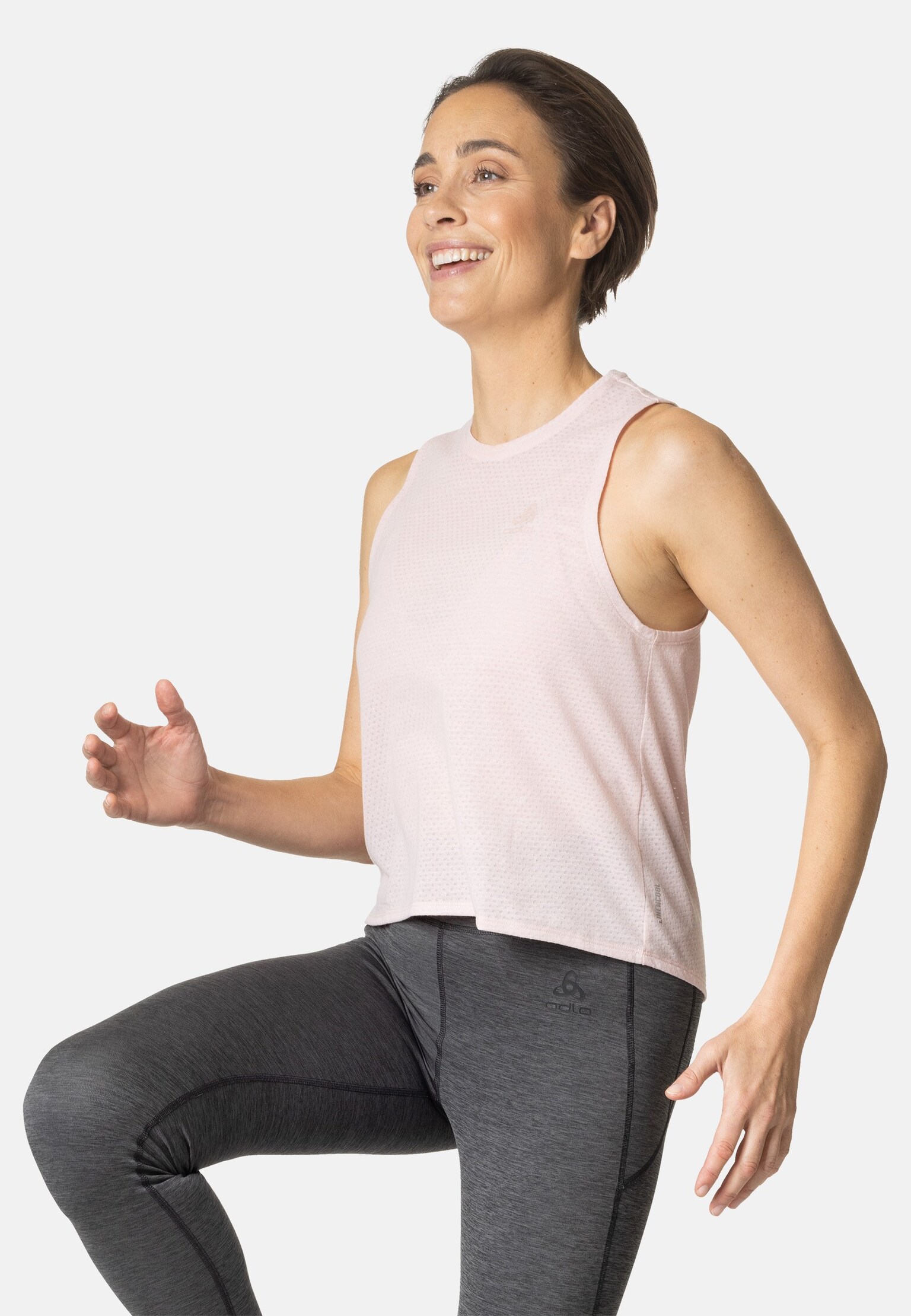 The Active 365 Linencool crew neck tank top