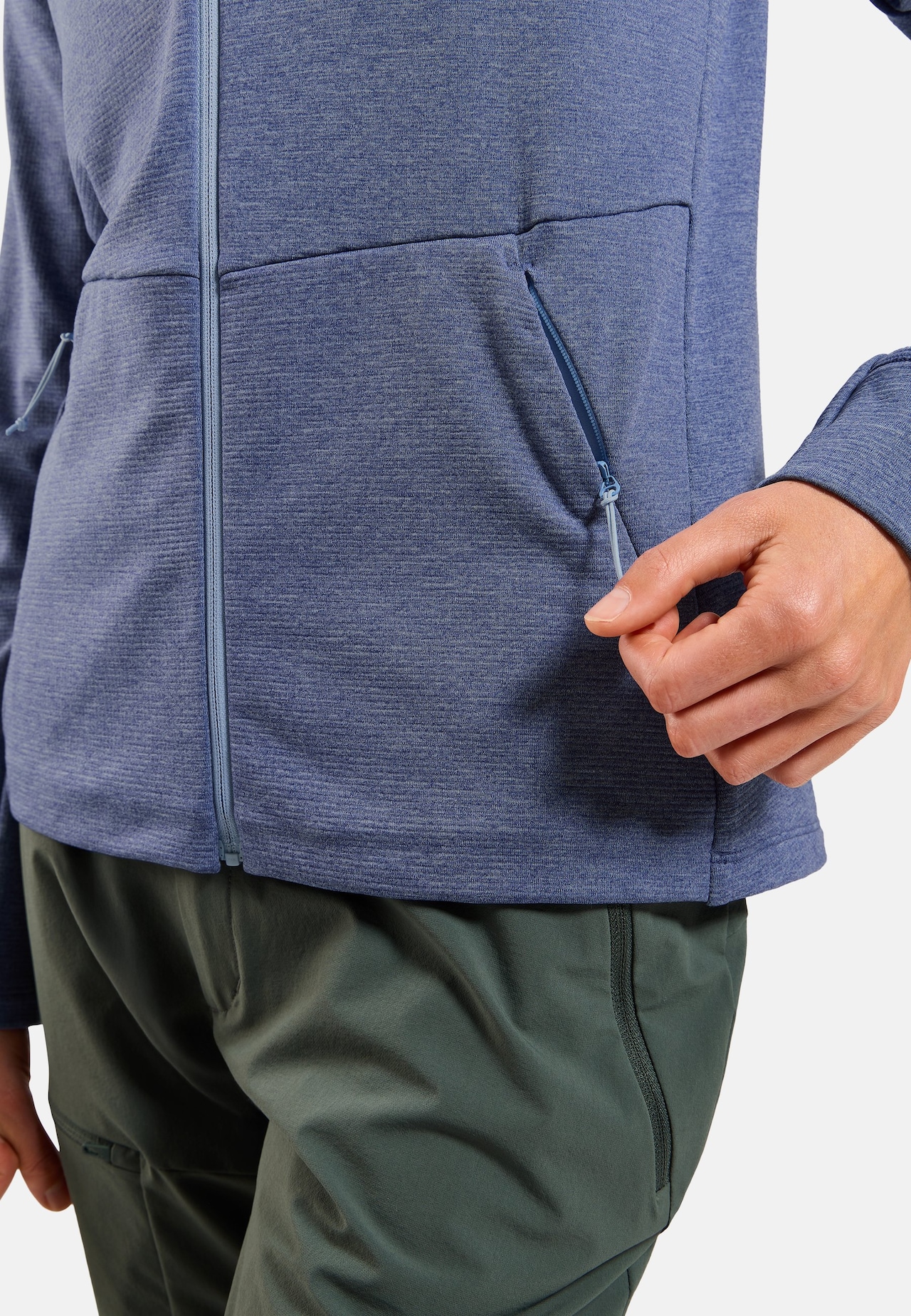 Grid Fleece Mid Layer Full-Zip