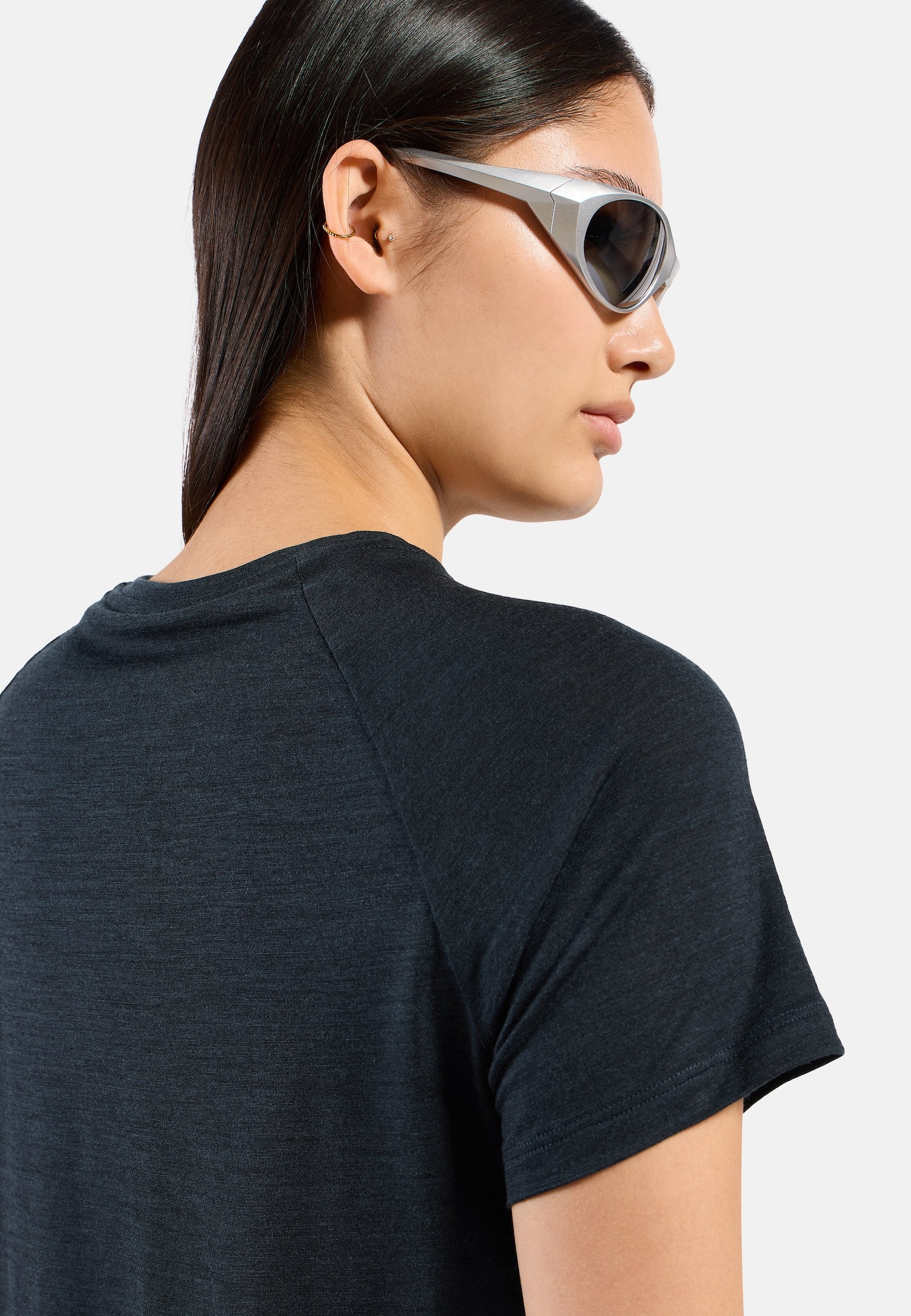 The Ascent Merino-blend hyper mapping t-shirt