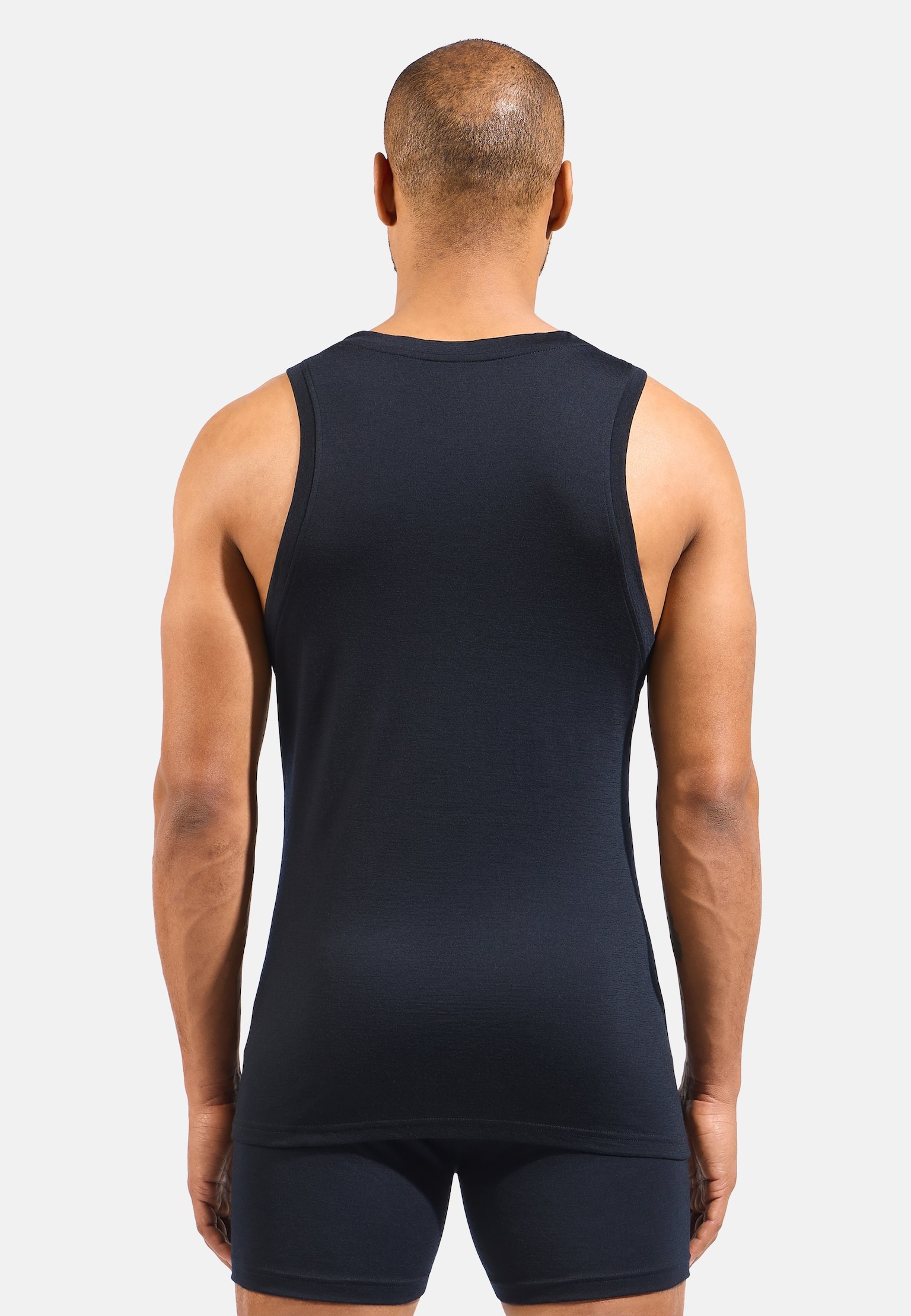 Natural Merino 160 baselayer singlet met ronde hals