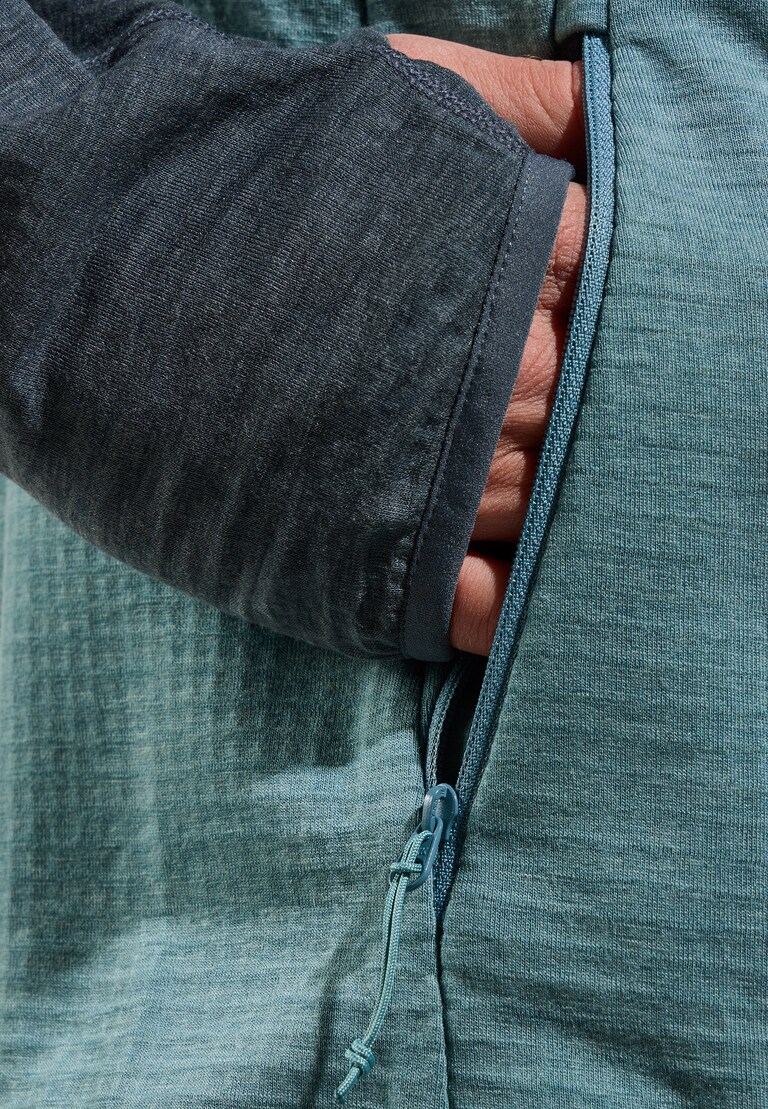 The Ascent mid layer hooded zip