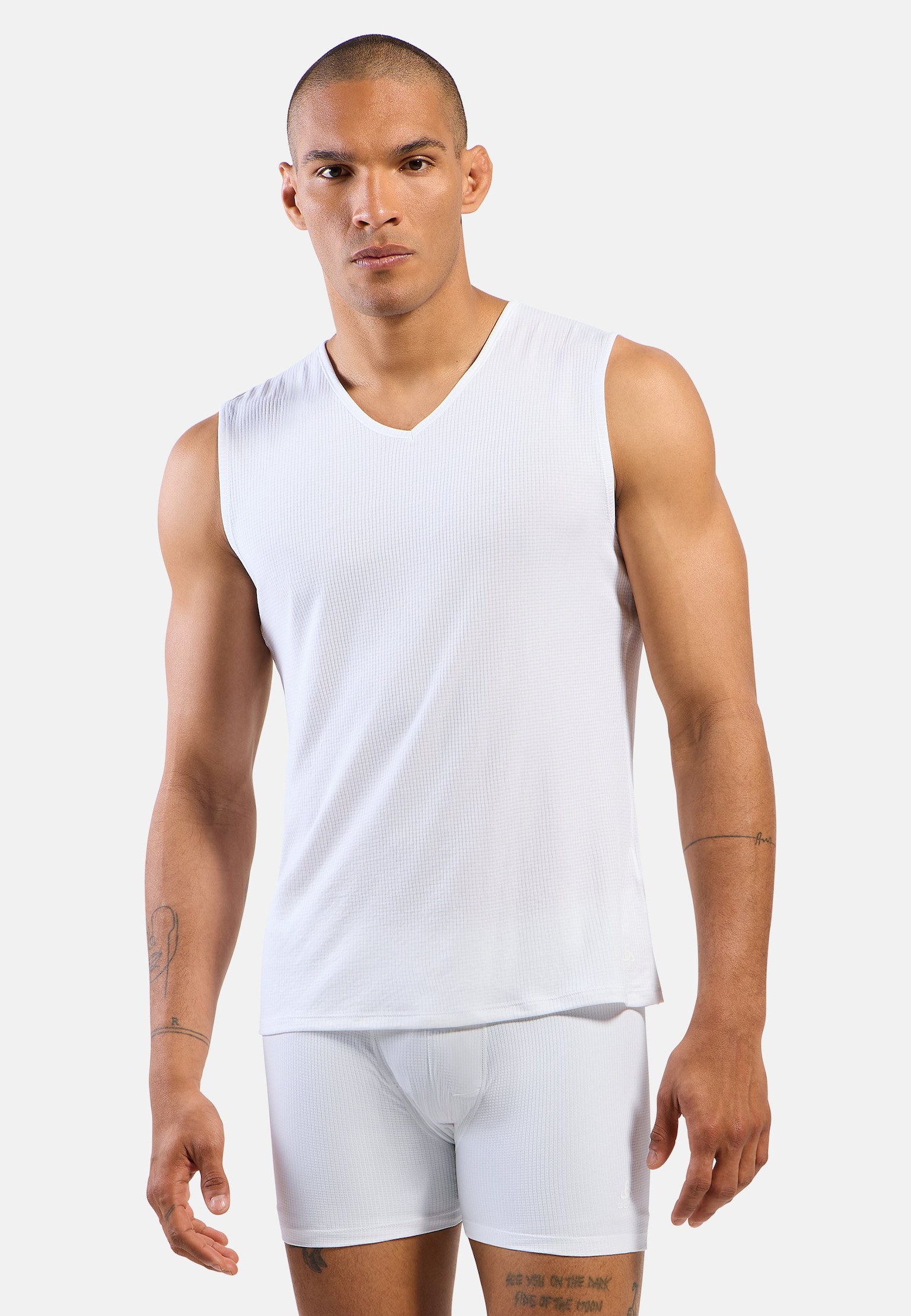 Canotta base layer Active Light con scollo a V - confezione da due
