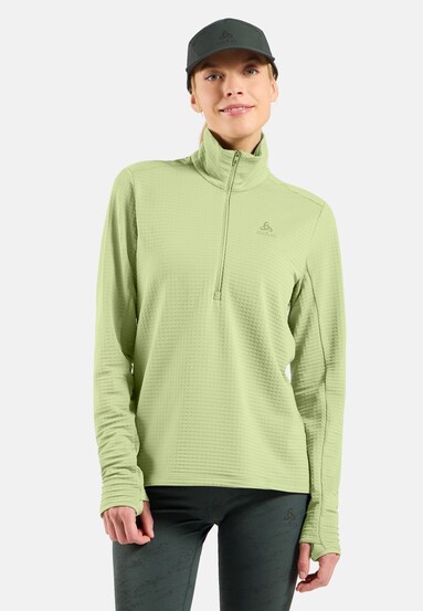 Essentials Thermal Laufshirt mit Halbreissverschluss