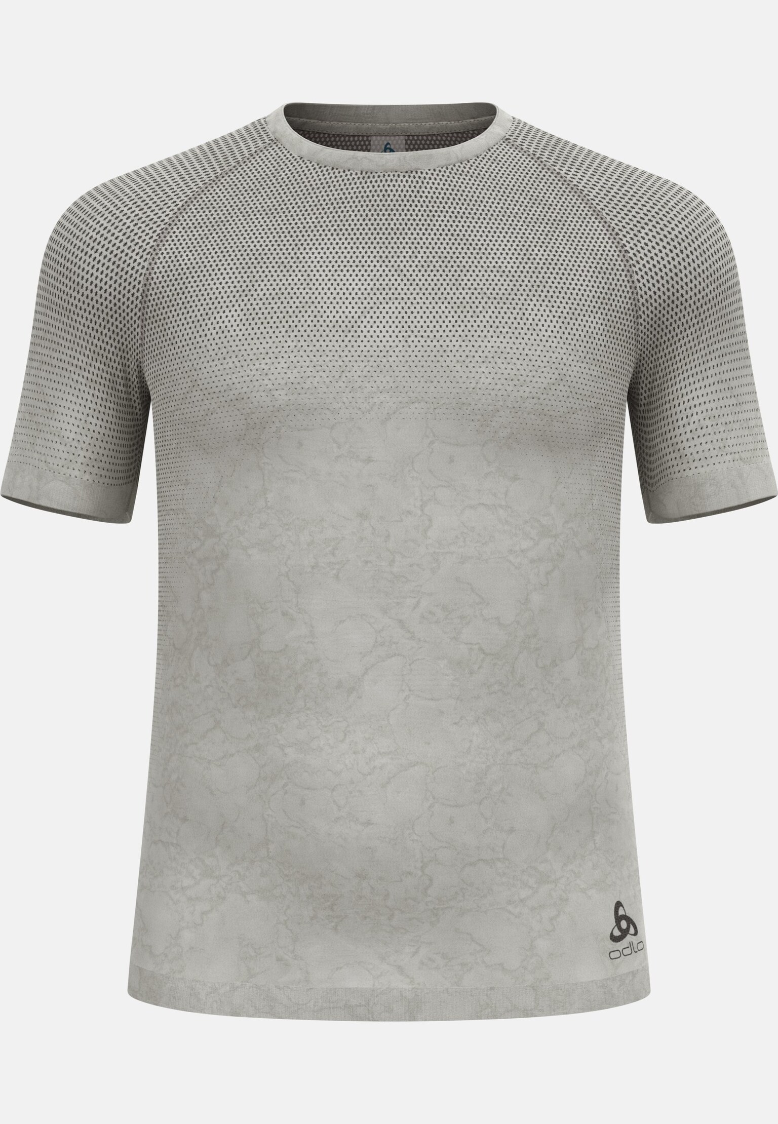 Kurzärmeliger Performance Light Base Layer mit Rain-Dye-Effekt