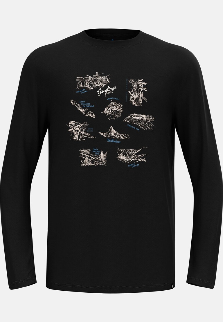 The Ascent merino 200 Swiss explorer long sleeve t-shirt