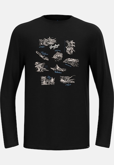 Merino 200 Tourist Langarm-Shirt