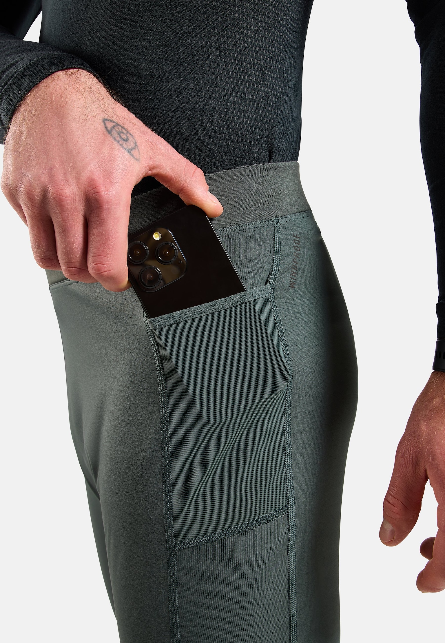 Zeroweight Warm Reflective Running Tights