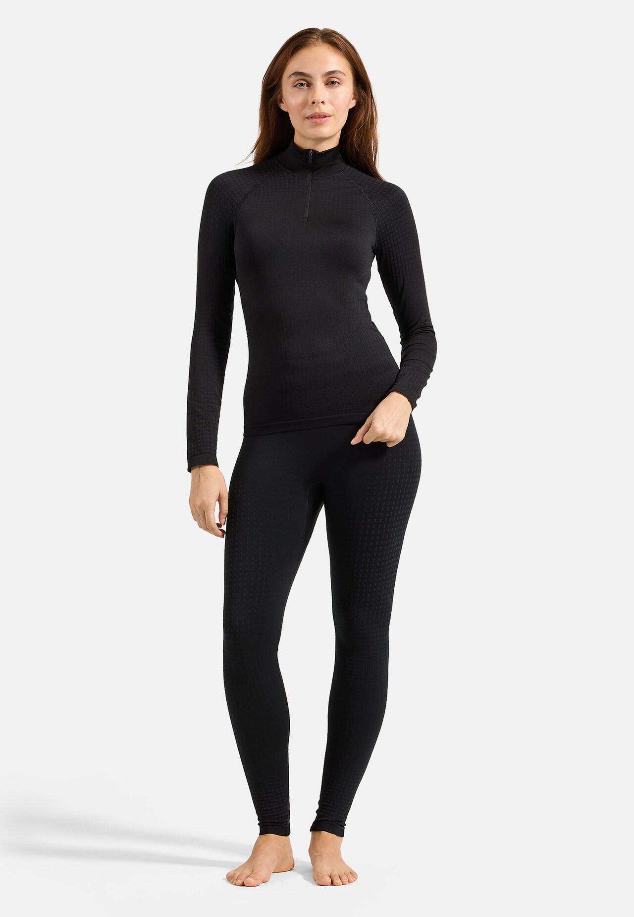 Intimo tecnico Performance Warm a mezza zip