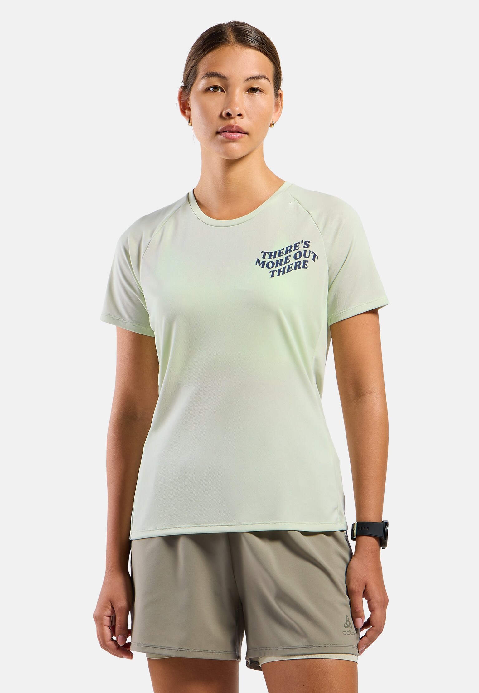 Essentials Laufshirt mit TMOT-Print