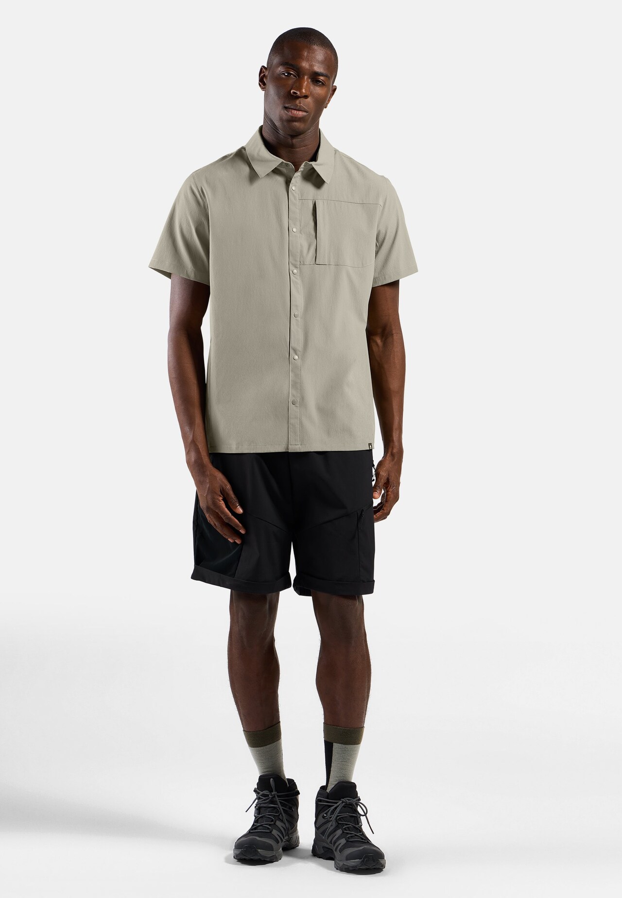 Essential Shirt met Korte Mouwen