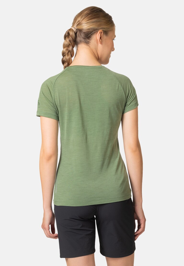 The Ascent Performance Wool Light sunrise t-shirt