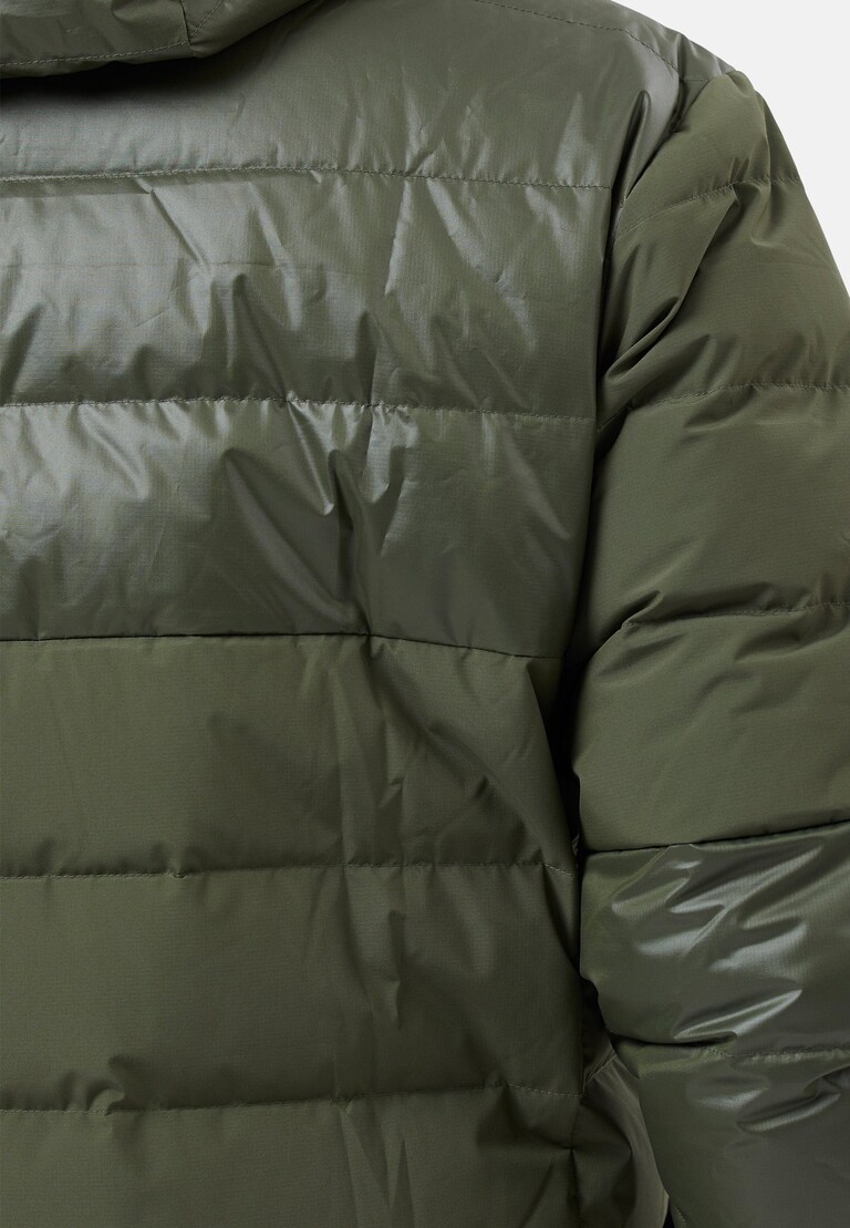 The Severin N-Thermic recycled down hooded jacket