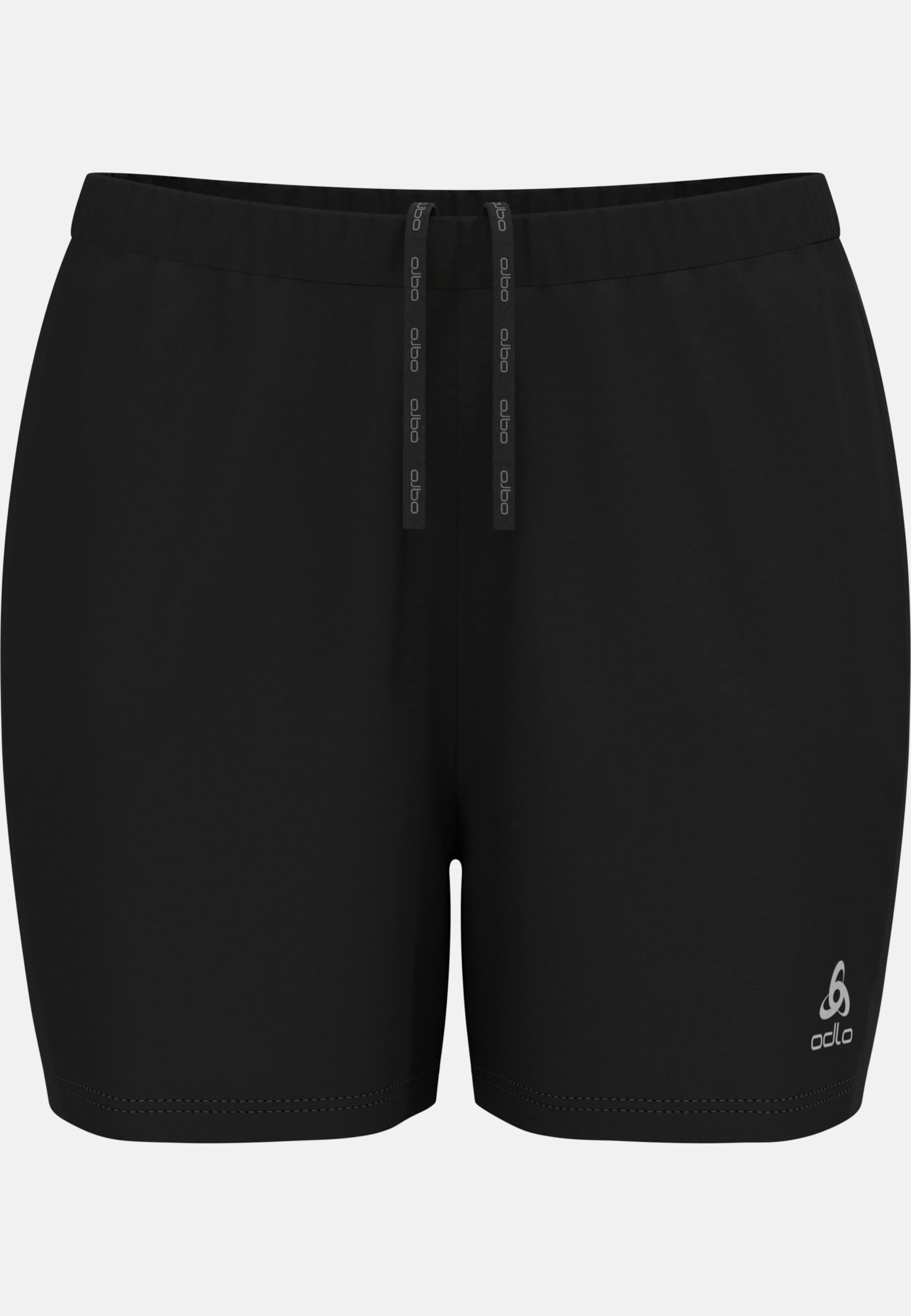 Odlo Essentials 4 Inch Laufshorts für Damen, XS, schwarz