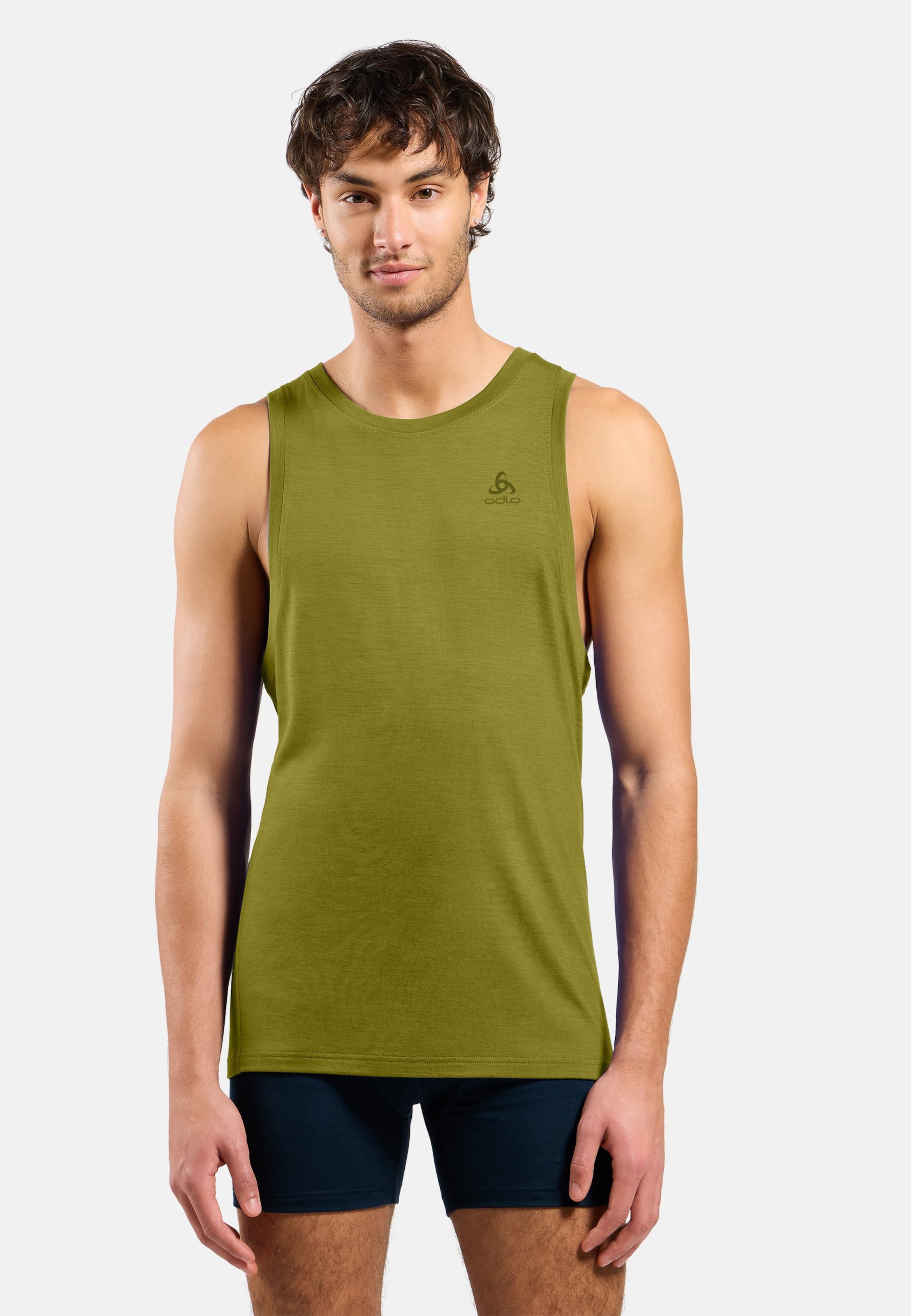 Odlo Natural Merino 160 Base Layer Singlet für Herren, XL,
