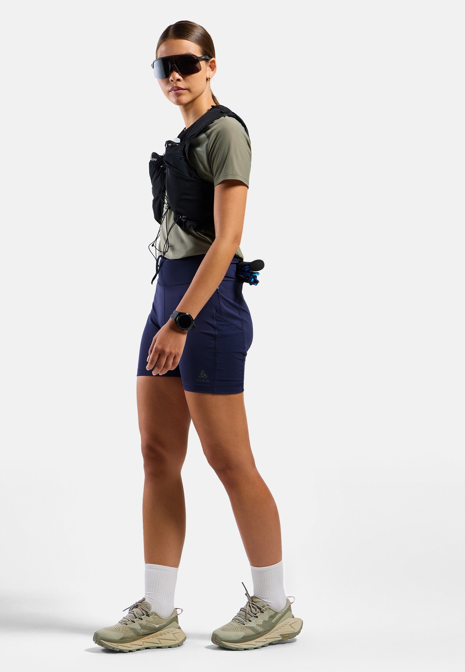 Kurze X-Alp Cargo-Trailrunning-Tights