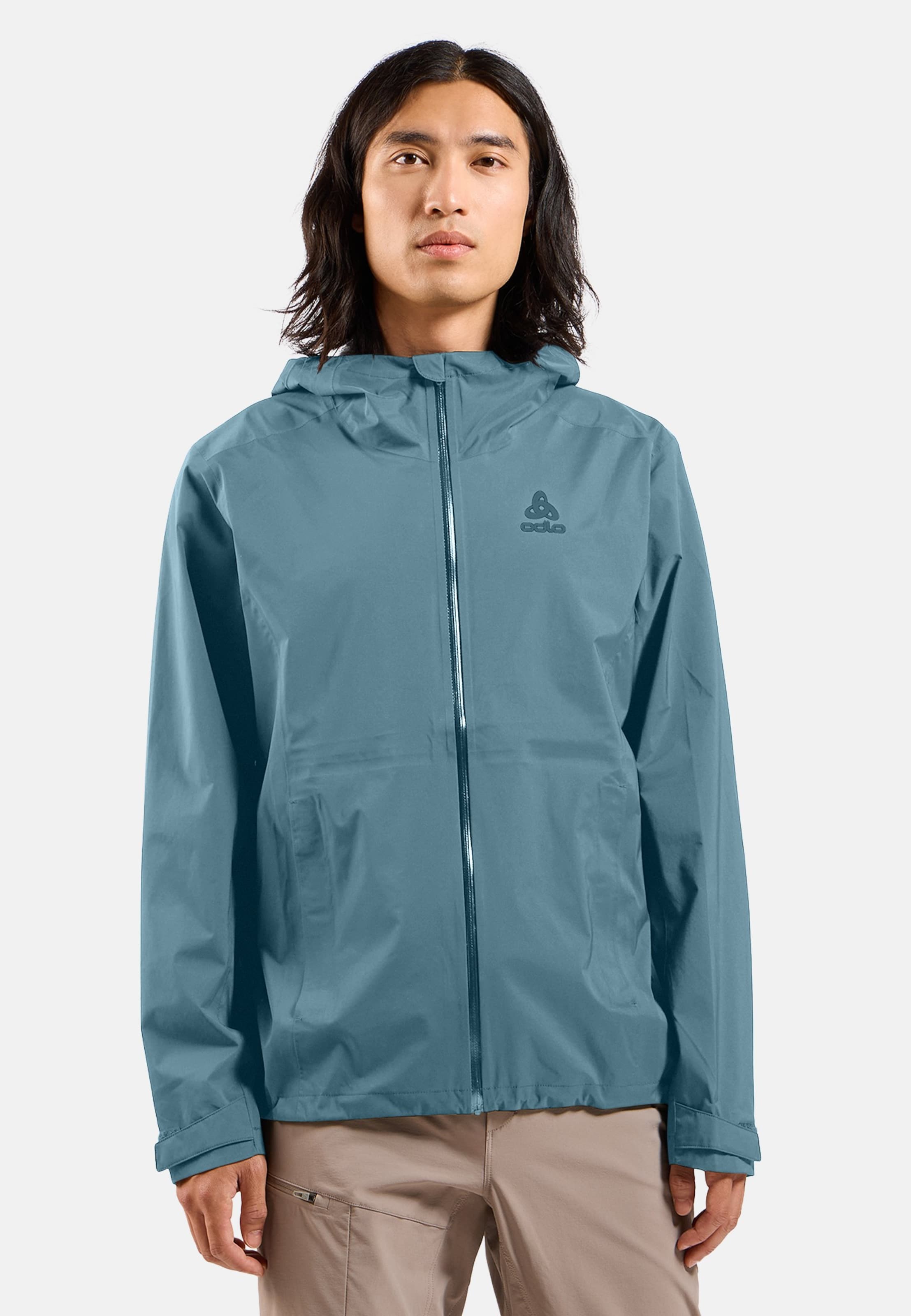 Odlo Aegis 2.5L Waterproof Hardshell Jacke für Herren, S, blau