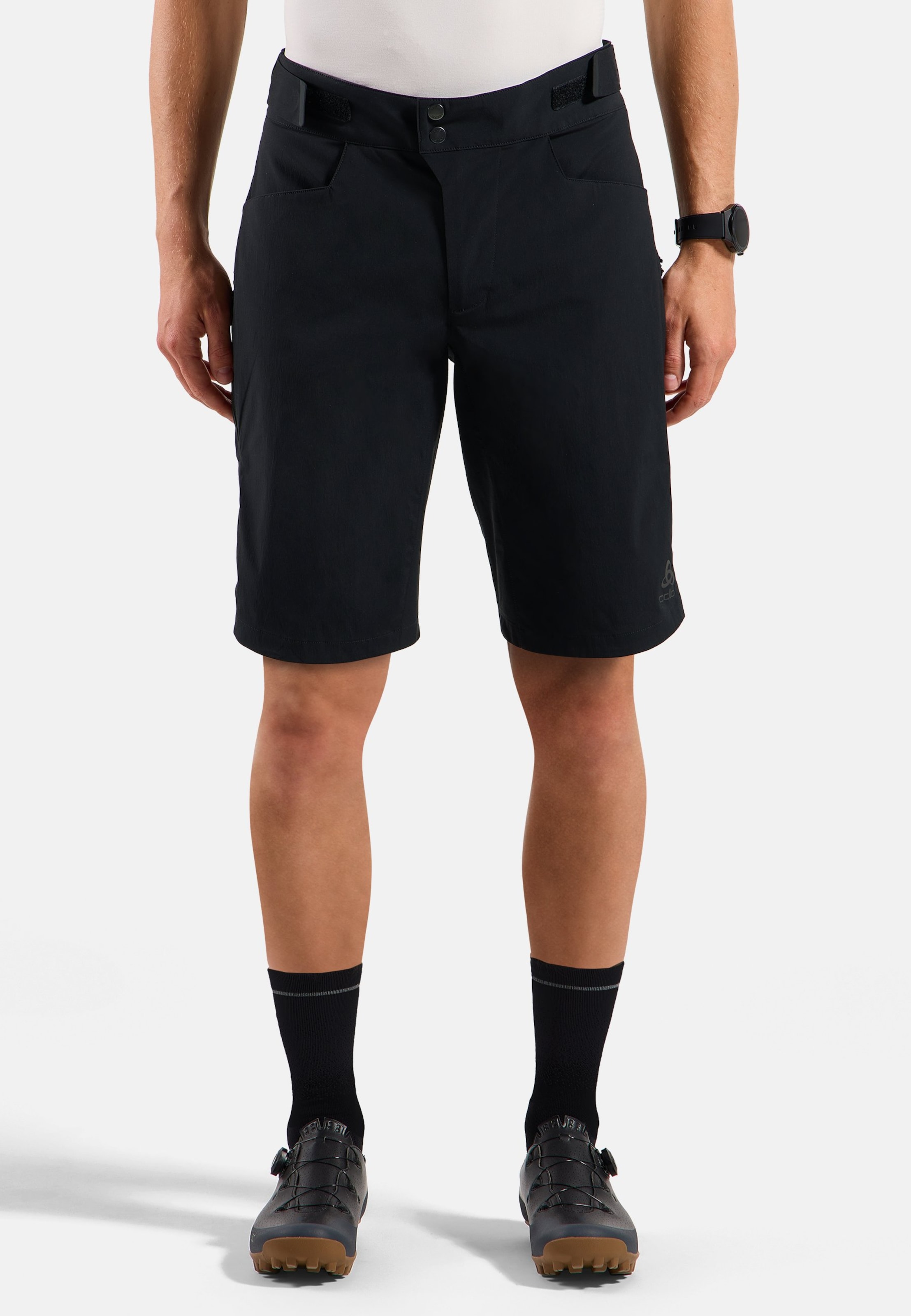 Odlo Explorer Radshorts für Herren, 46, schwarz