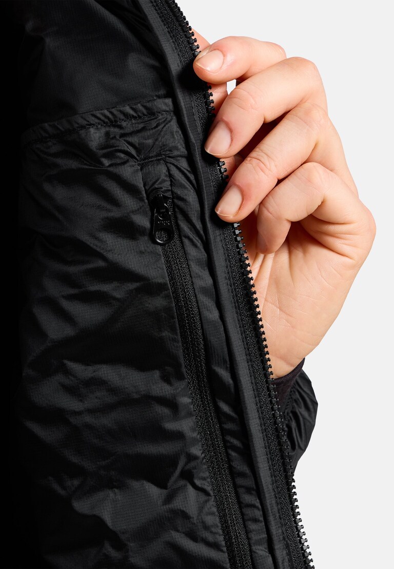 The X-Alp packable hooded down jacket