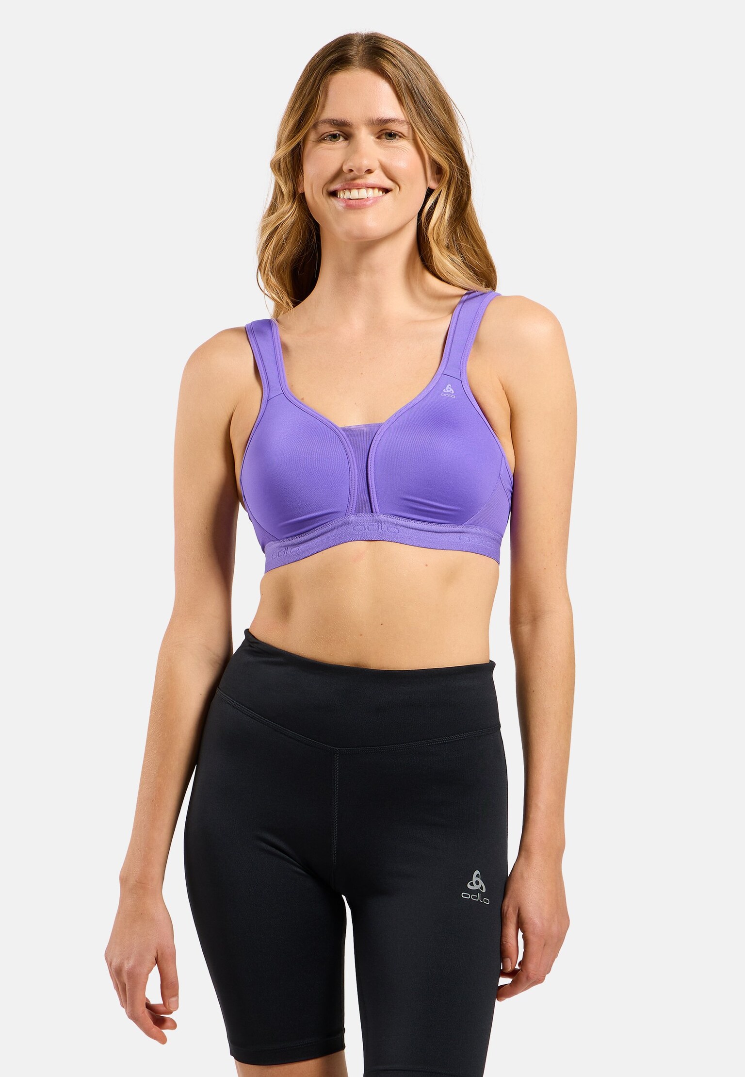The women's padded high sports bra
