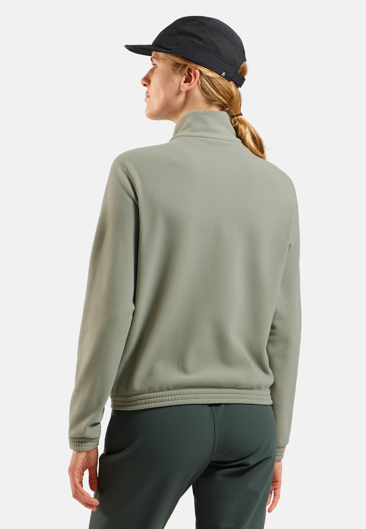 Felpa Classic Fleece a zip intera