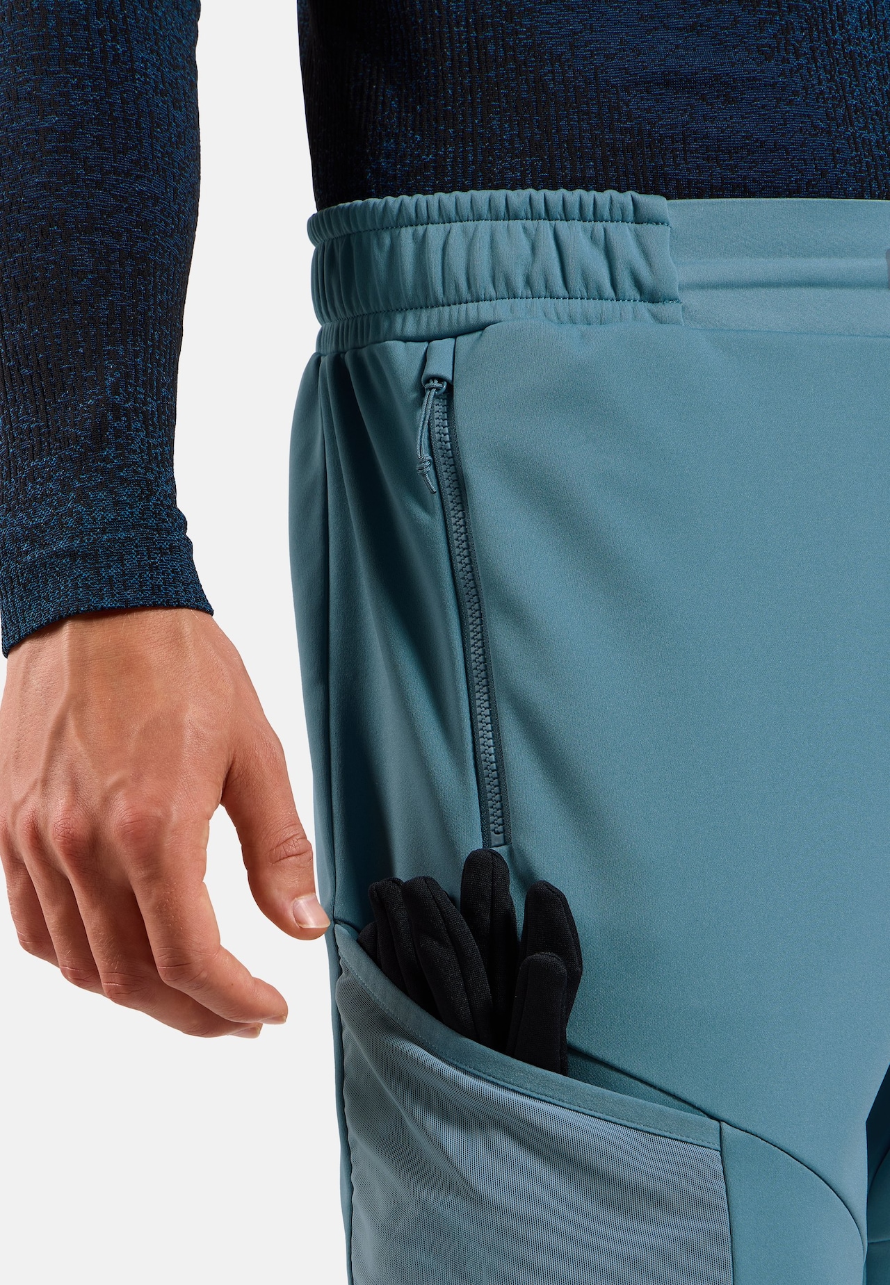 Pantaloni da sci di fondo Zeroweight X-Warm antivento