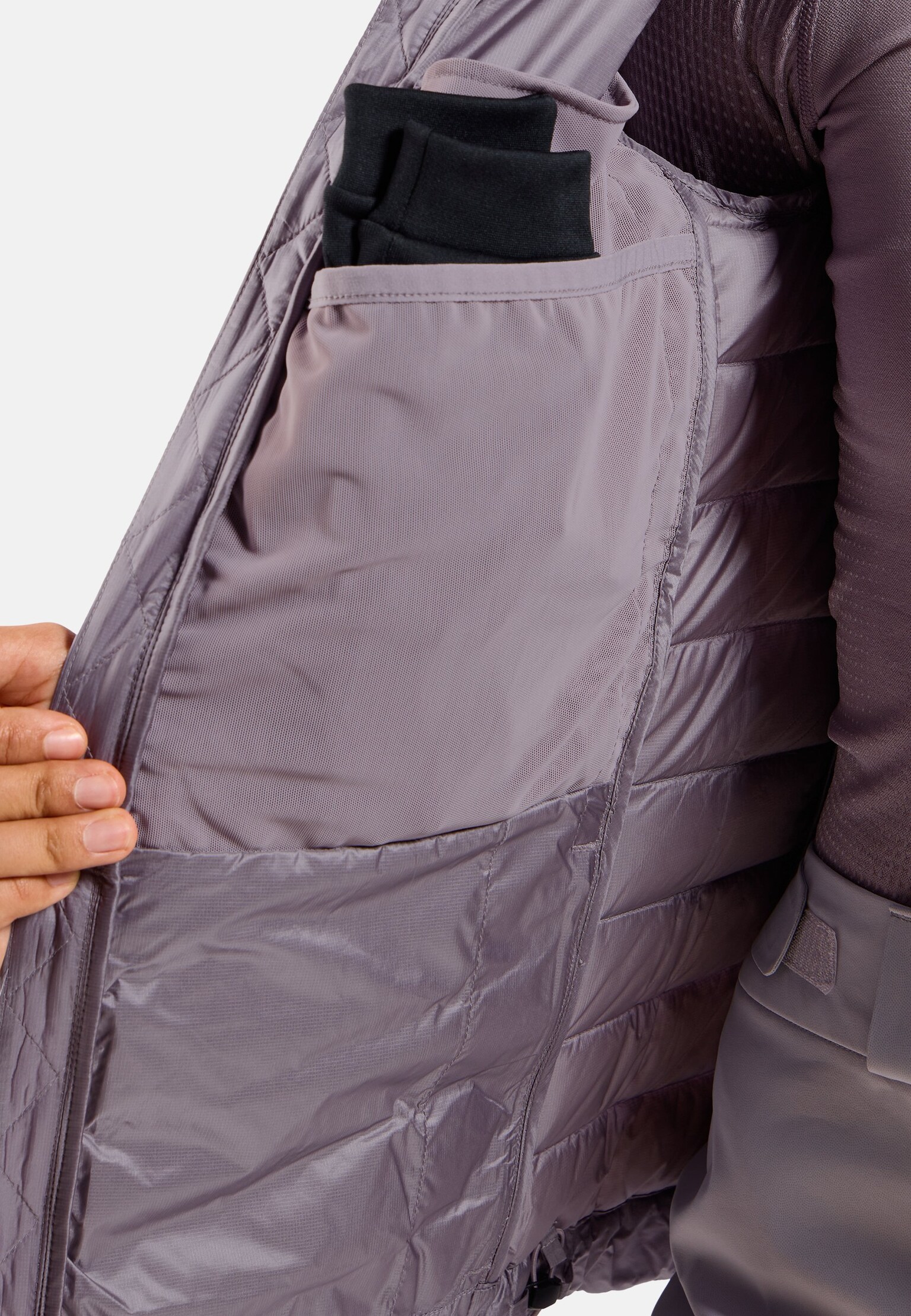 The X-Alp packable hooded down jacket