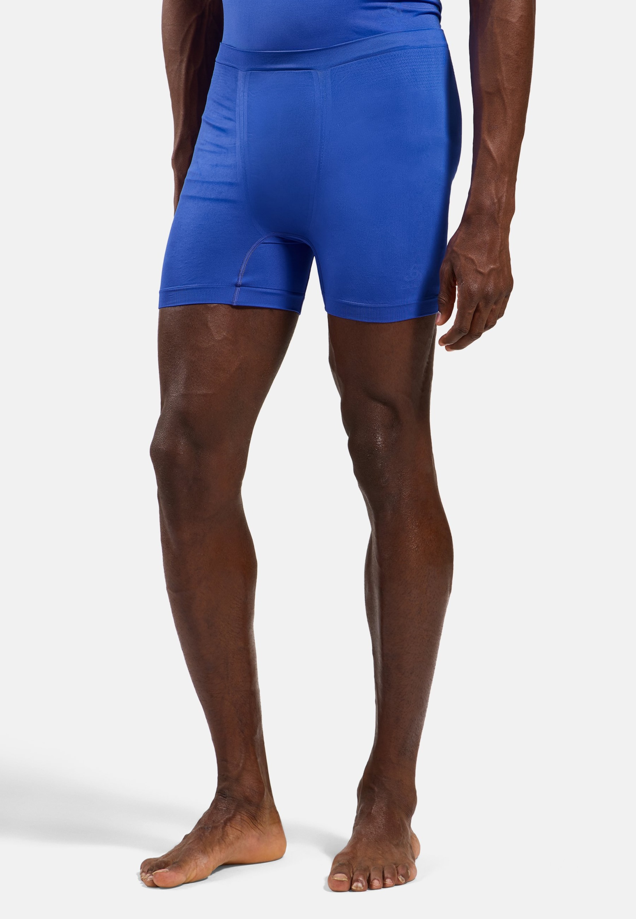 Odlo Nahtlose Performance X-Light Boxershorts für Herren, S, blau