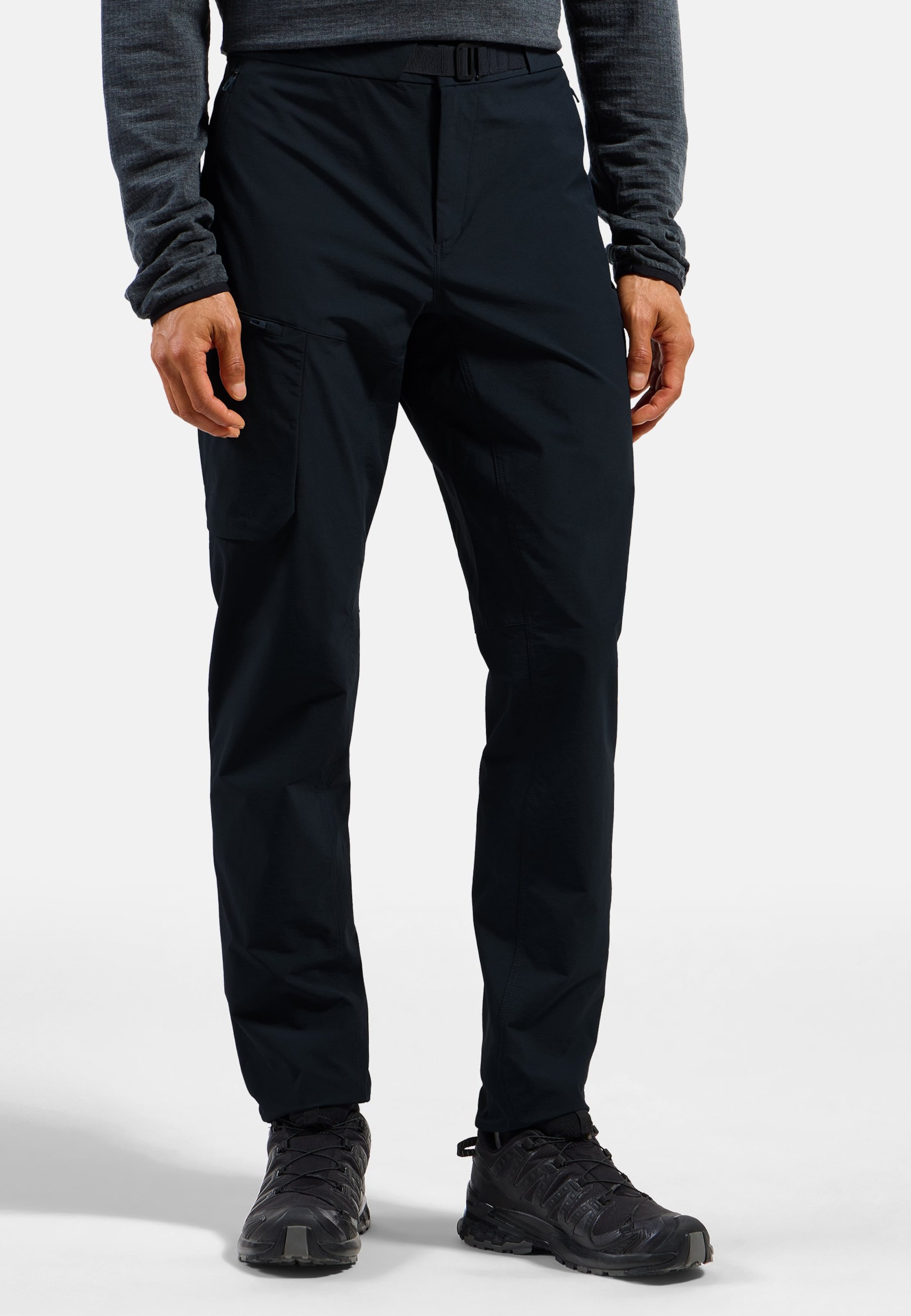 Odlo Ascent Wanderhose für Herren, 46, marineblau